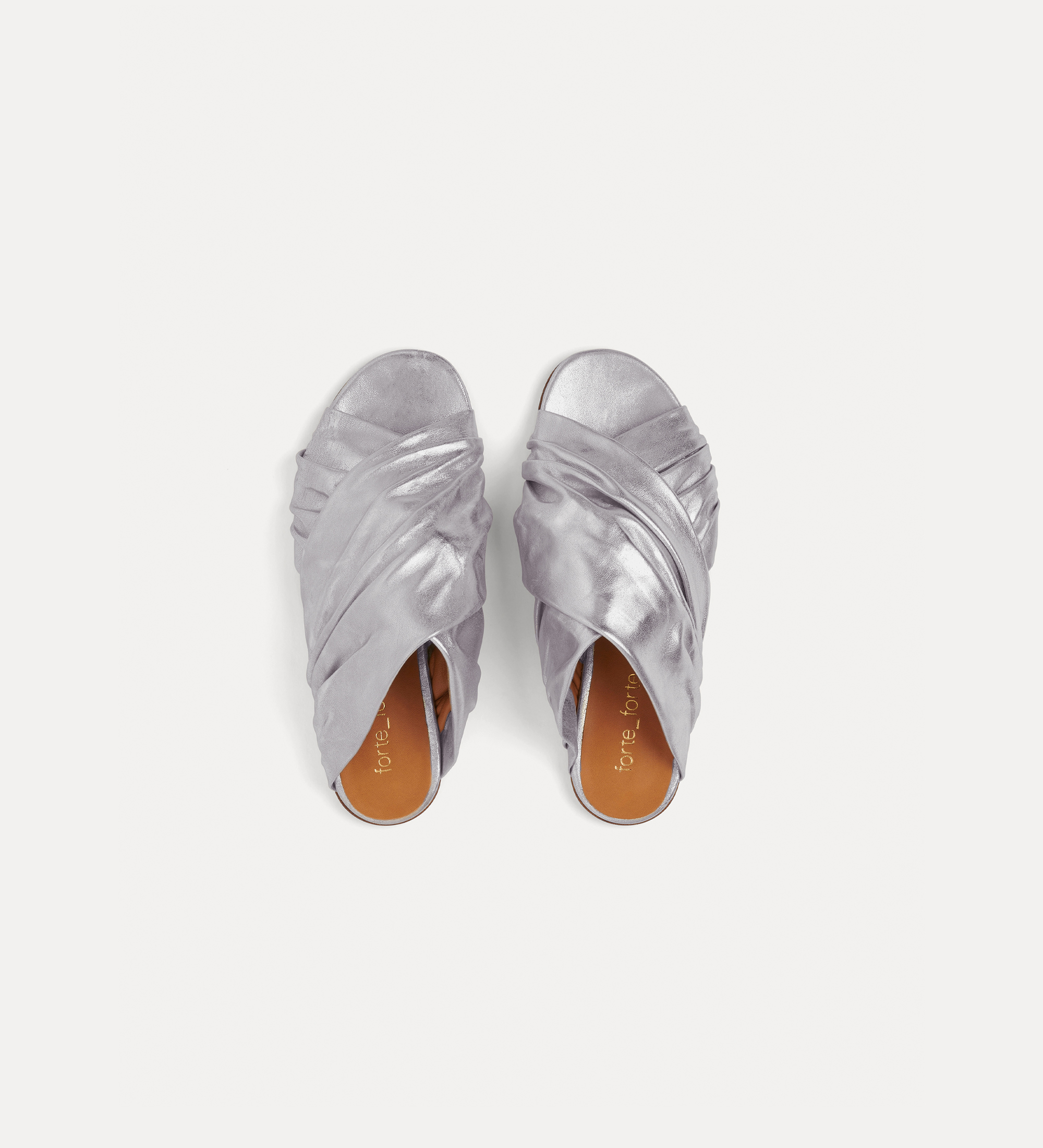 フラットシューズ FORTE FORTE Women Sandals 13691MYSHOES F47A3068 BROWN Forte Forte Sandals for Women | Shop Now on FARFETCH