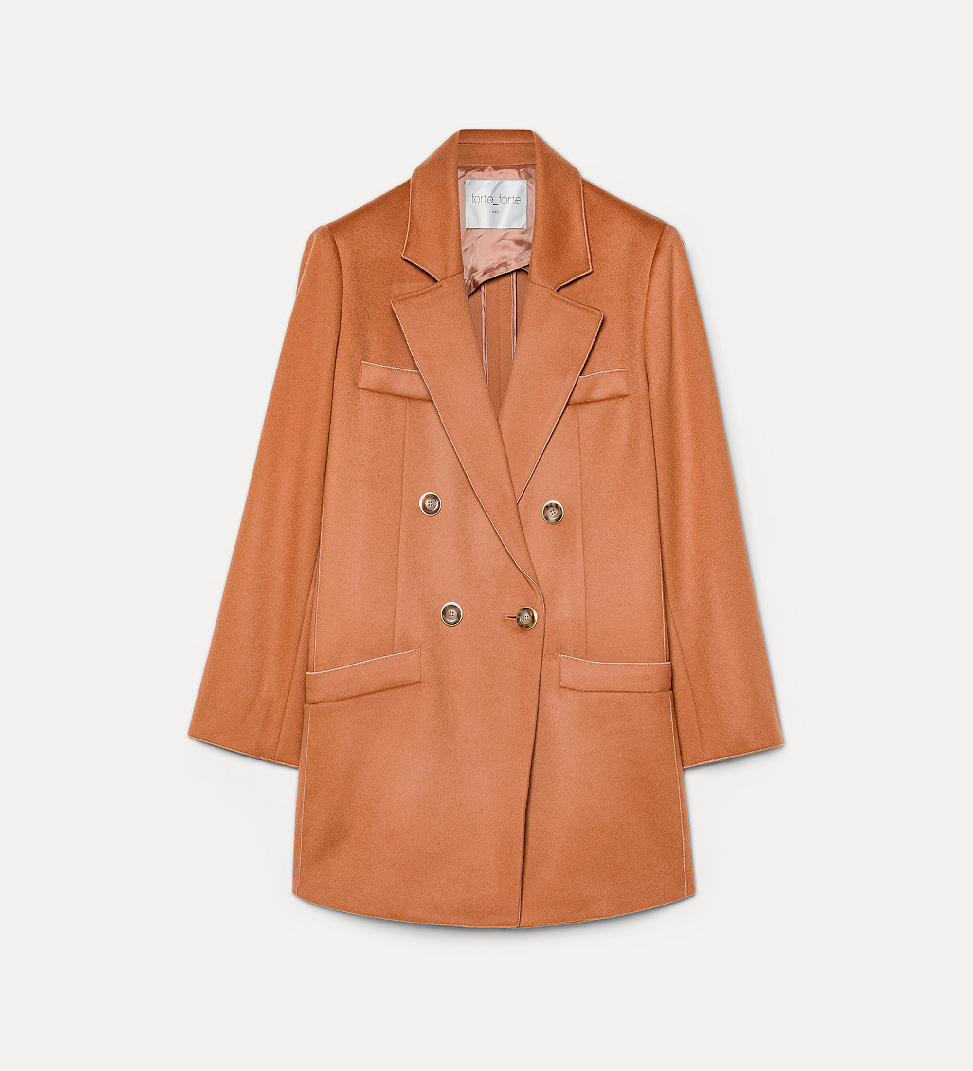 【FORTE_FORTE】 リネンコットン素材 ジャケット イタリア製 forte-forte_F48A.CP0733F48A.