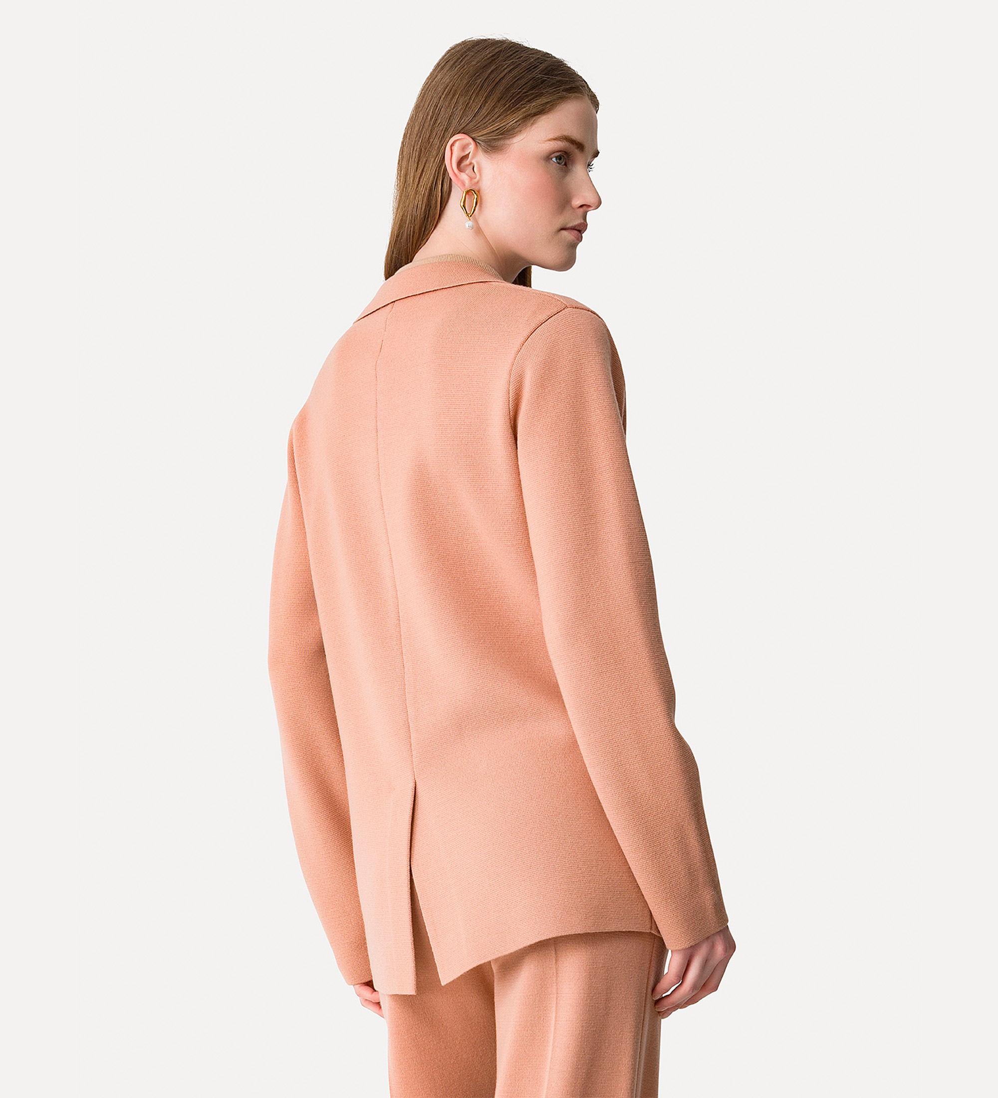 ジャケット FORTE FORTE Women Jackets 13818 PESCO Pink Ayse Pink Faux Leather Jacket – FINESSE