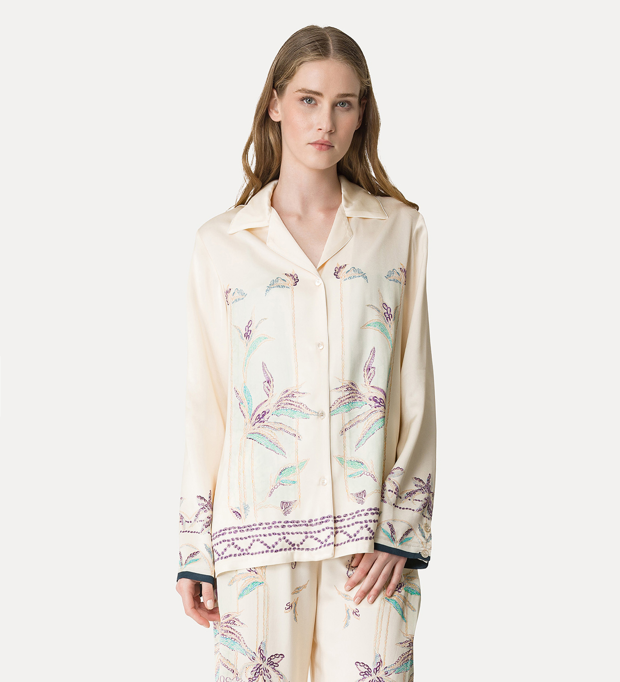 【FORTE_FORTE】 リネンコットン素材 ジャケット イタリア製 コットンリネン・テーラードジャケット/40代50代からの