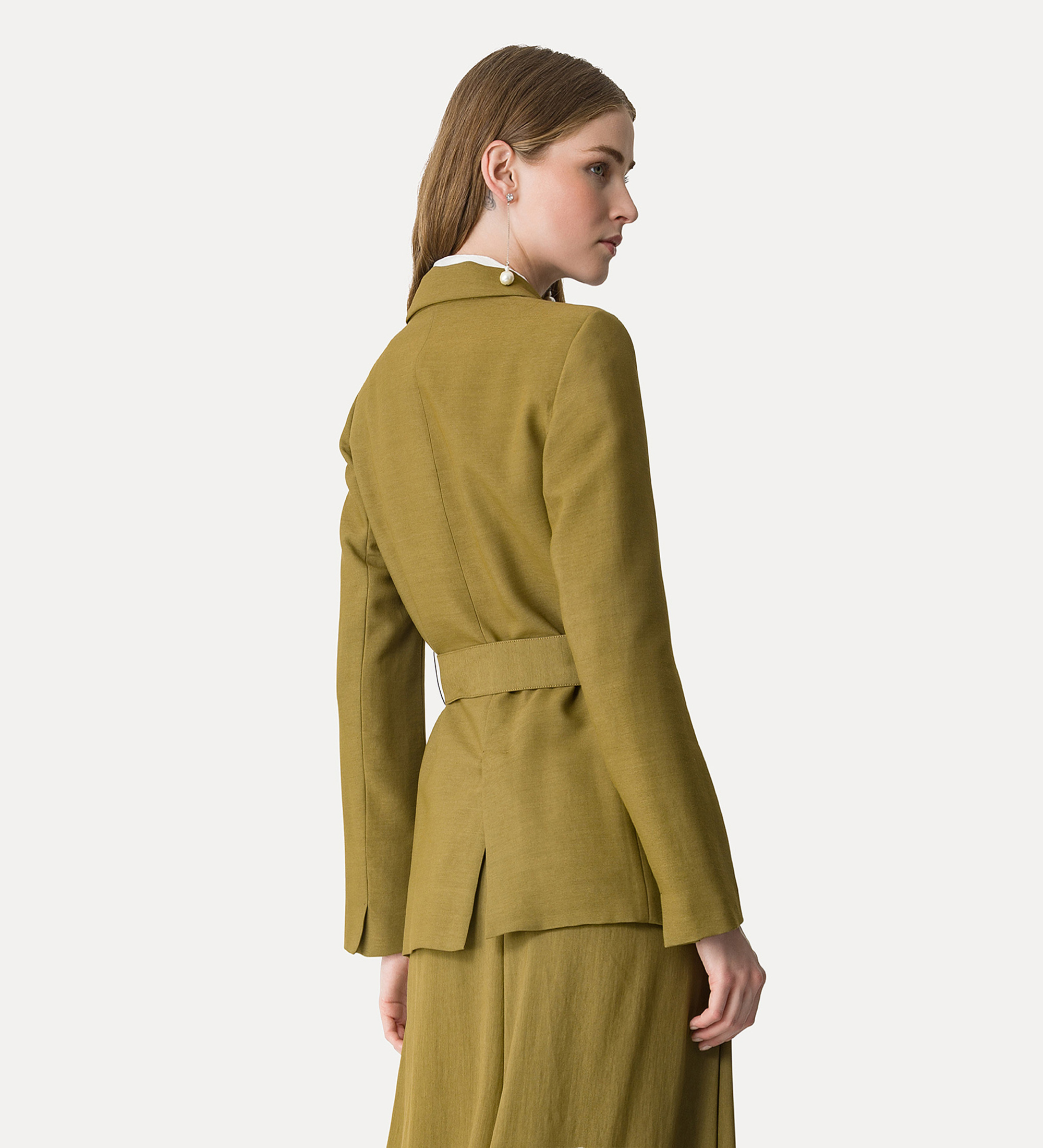 【FORTE_FORTE】 リネンコットン素材 ジャケット イタリア製 FORTE_FORTE】 リネンコットン素材 ジャケット イタリア製