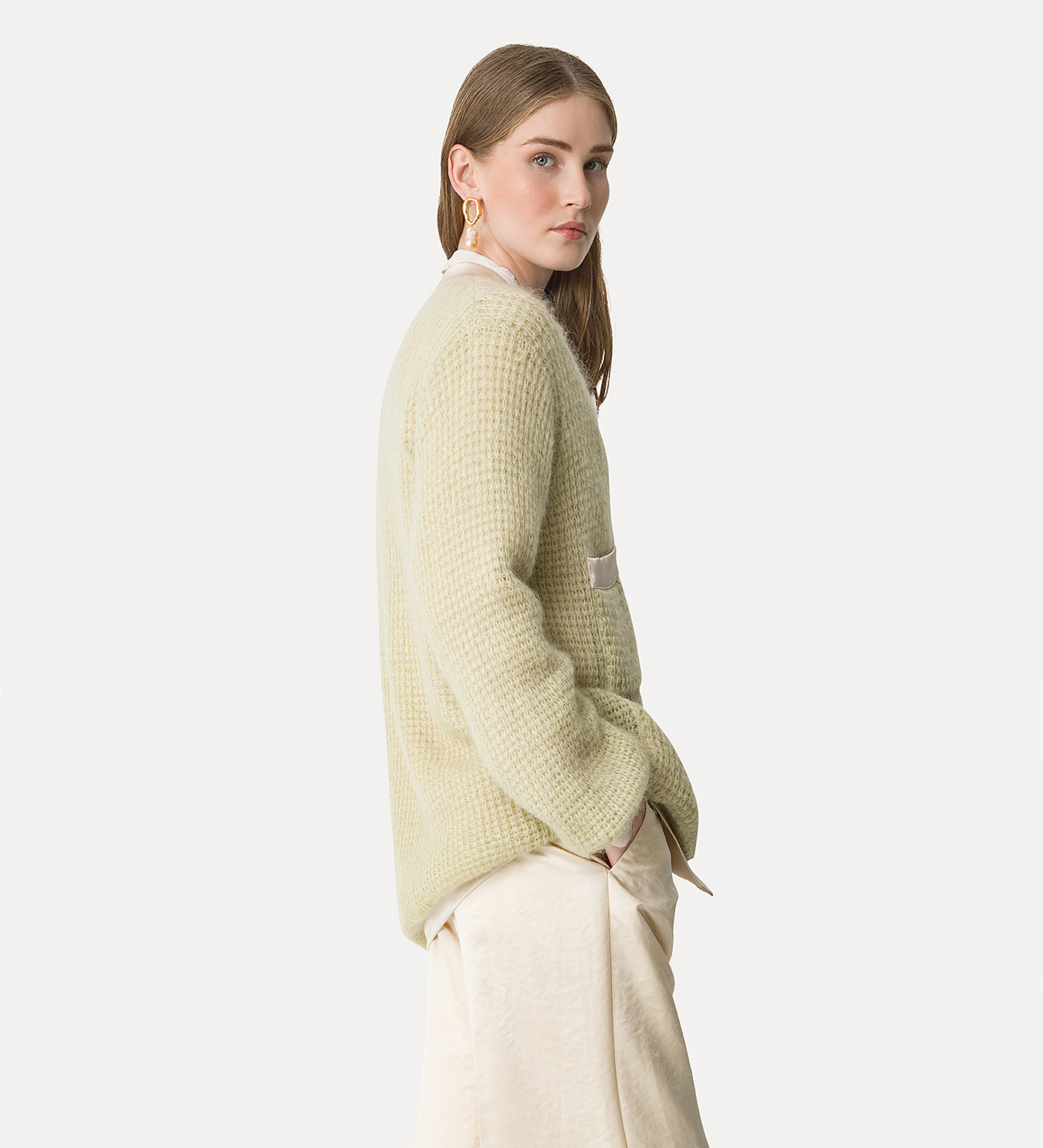 knitwear women: cardigan, sweater, vest, turtleneck