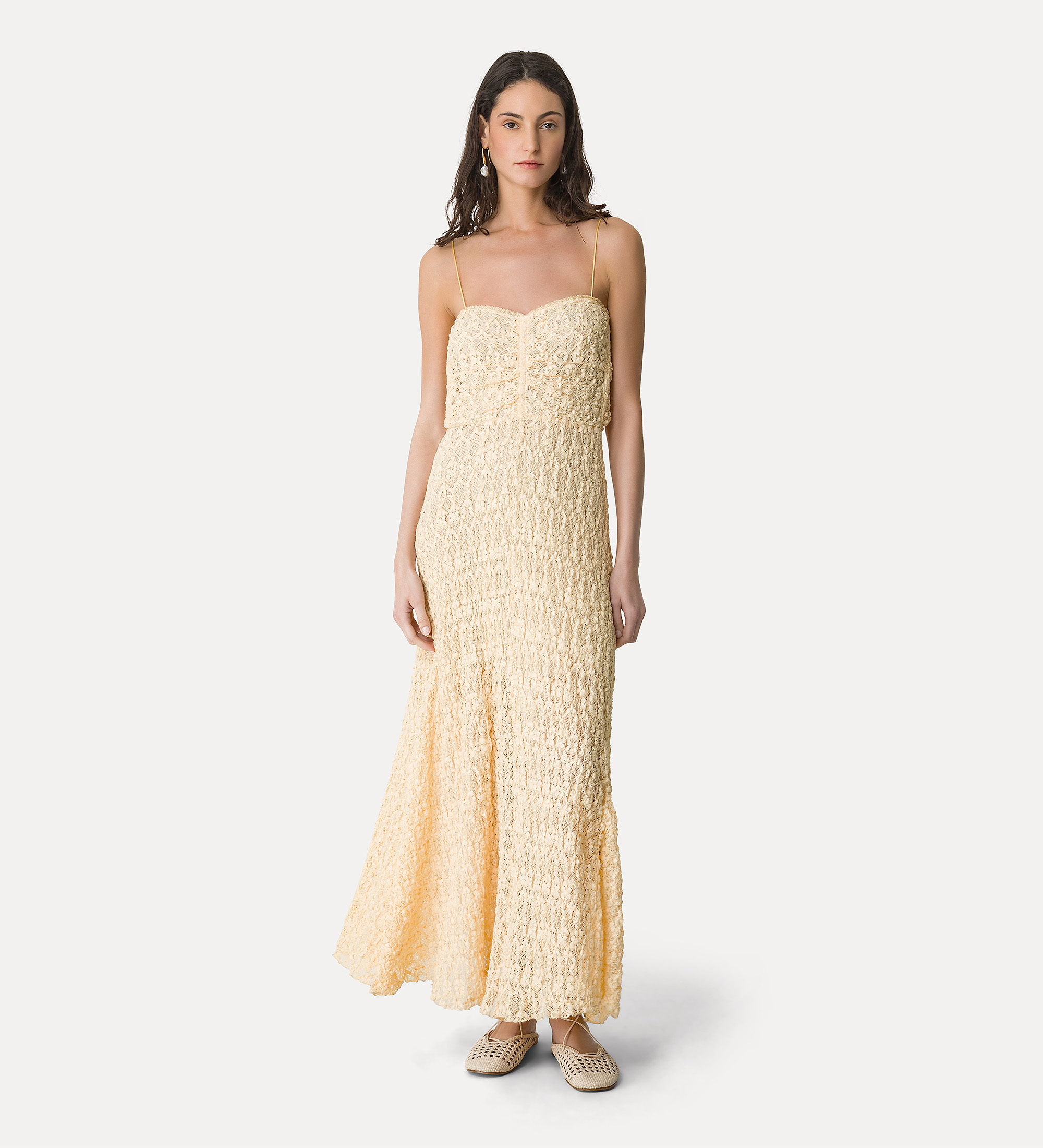la lune asymmetrical gathered maxi dress La Lune Asymmetrical Gathered Maxi Dress | Powder Blue | Dresses