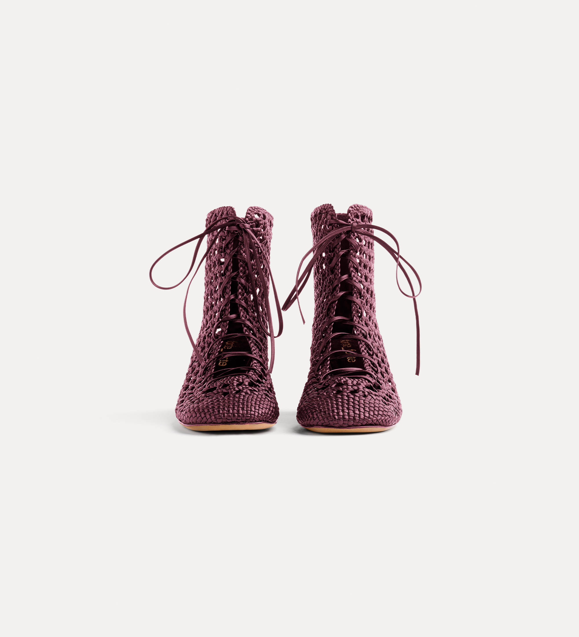 ミドルブーツ FORTE FORTE Women Boots 9995MYSHOES 2502 BROWN Forte Forte Hand-Woven Chic Ankle Boots in Brown | Lyst