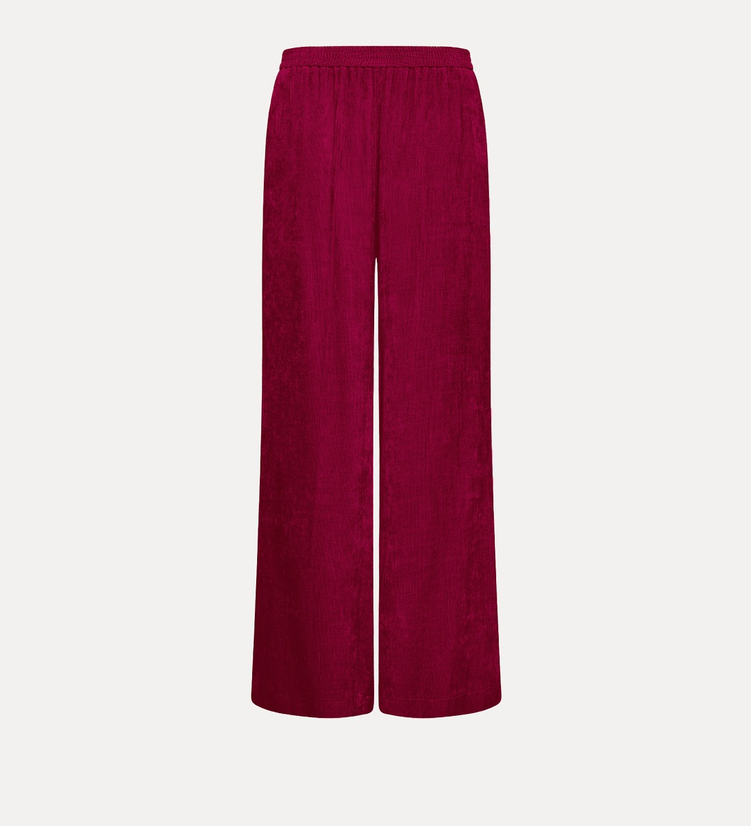palazzo pants in fine matte needlecord velvet | forte_forte