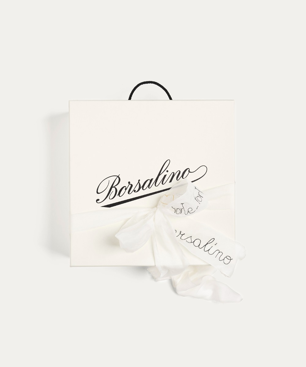 fedora hat in collaboration with Borsalino | forte_forte