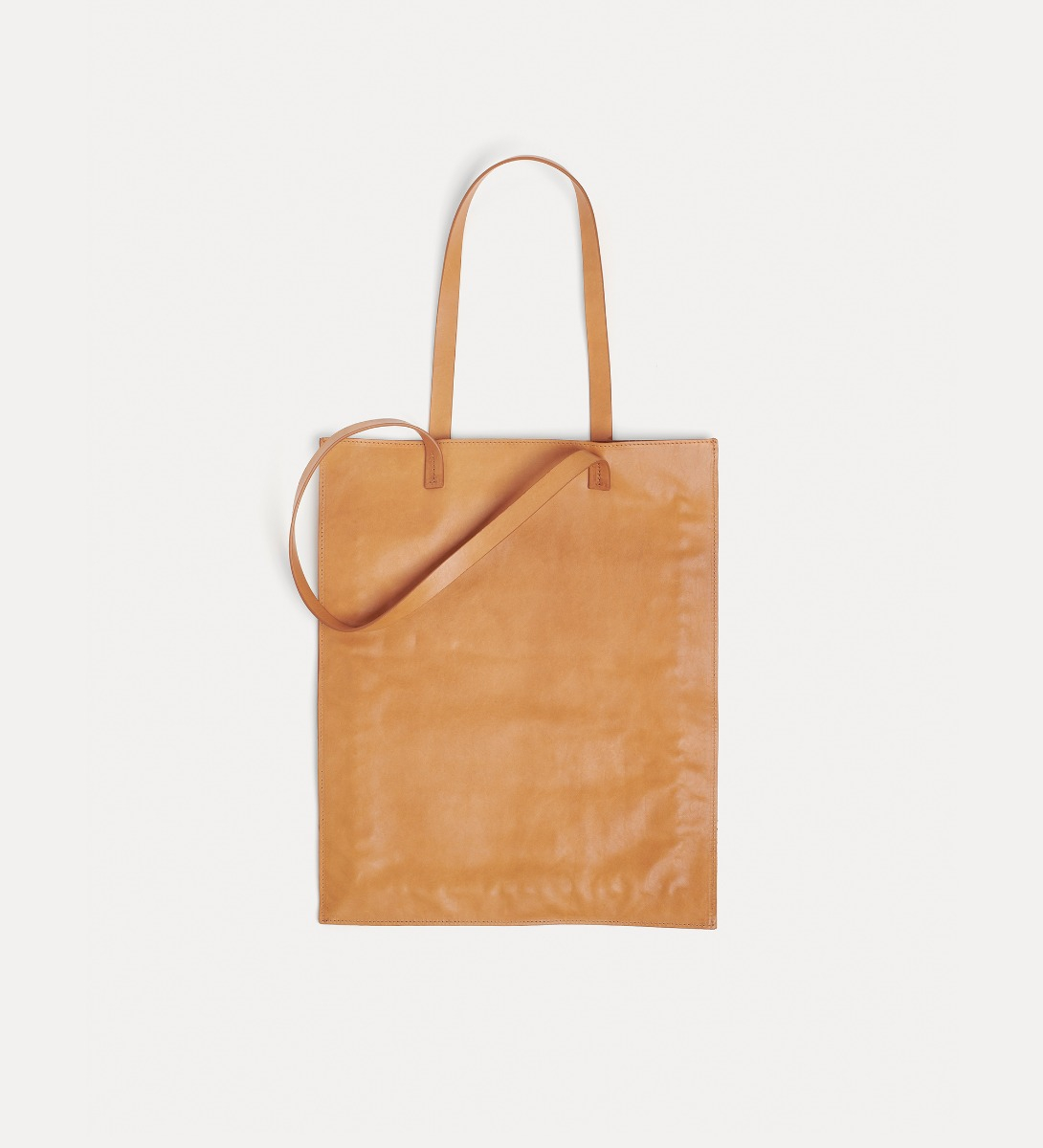shopper in leather and crochetwork | forte_forte