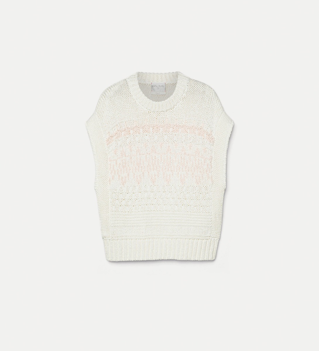 gilet jacquard - forte_forte