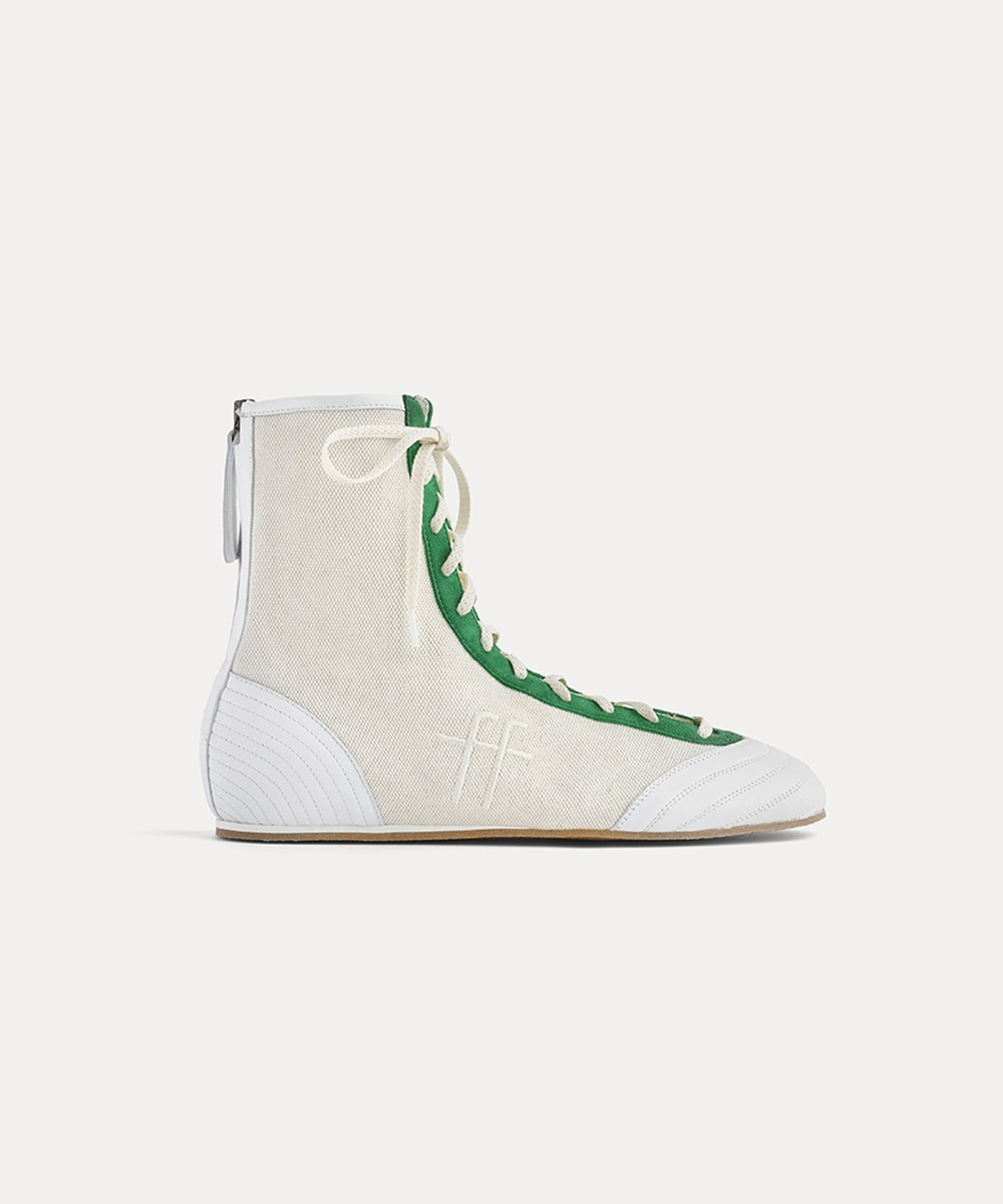chaussures montantes en toile - forte_forte