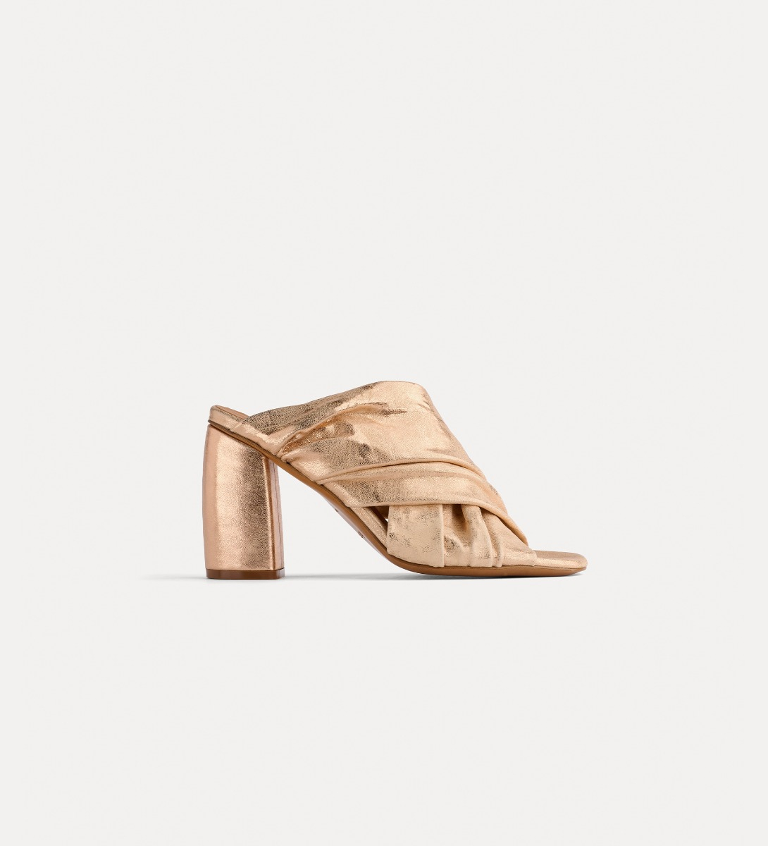 crossover sandals with heel | forte_forte