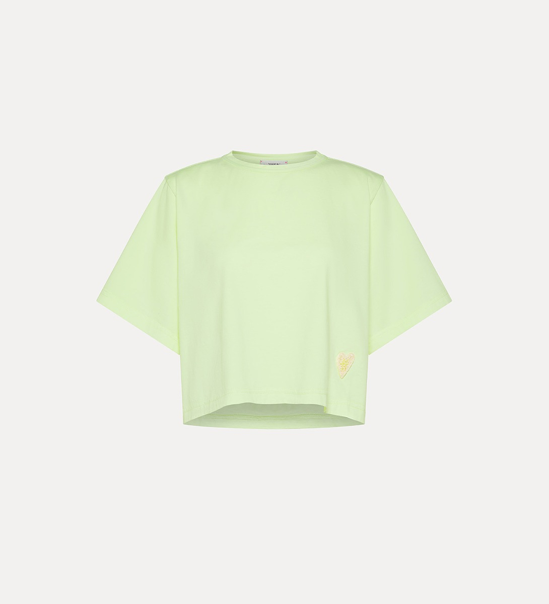 cropped t-shirt | forte_forte