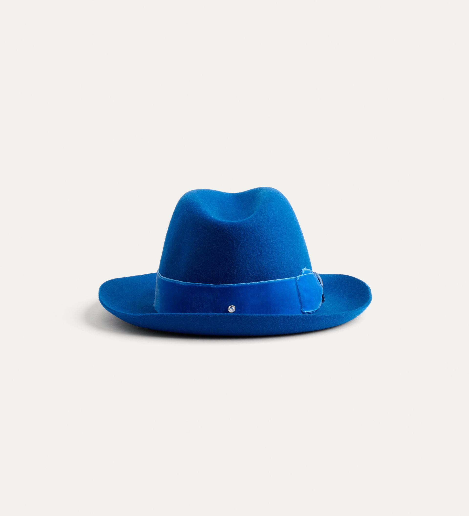 fedora hat in collaboration with Borsalino | forte_forte