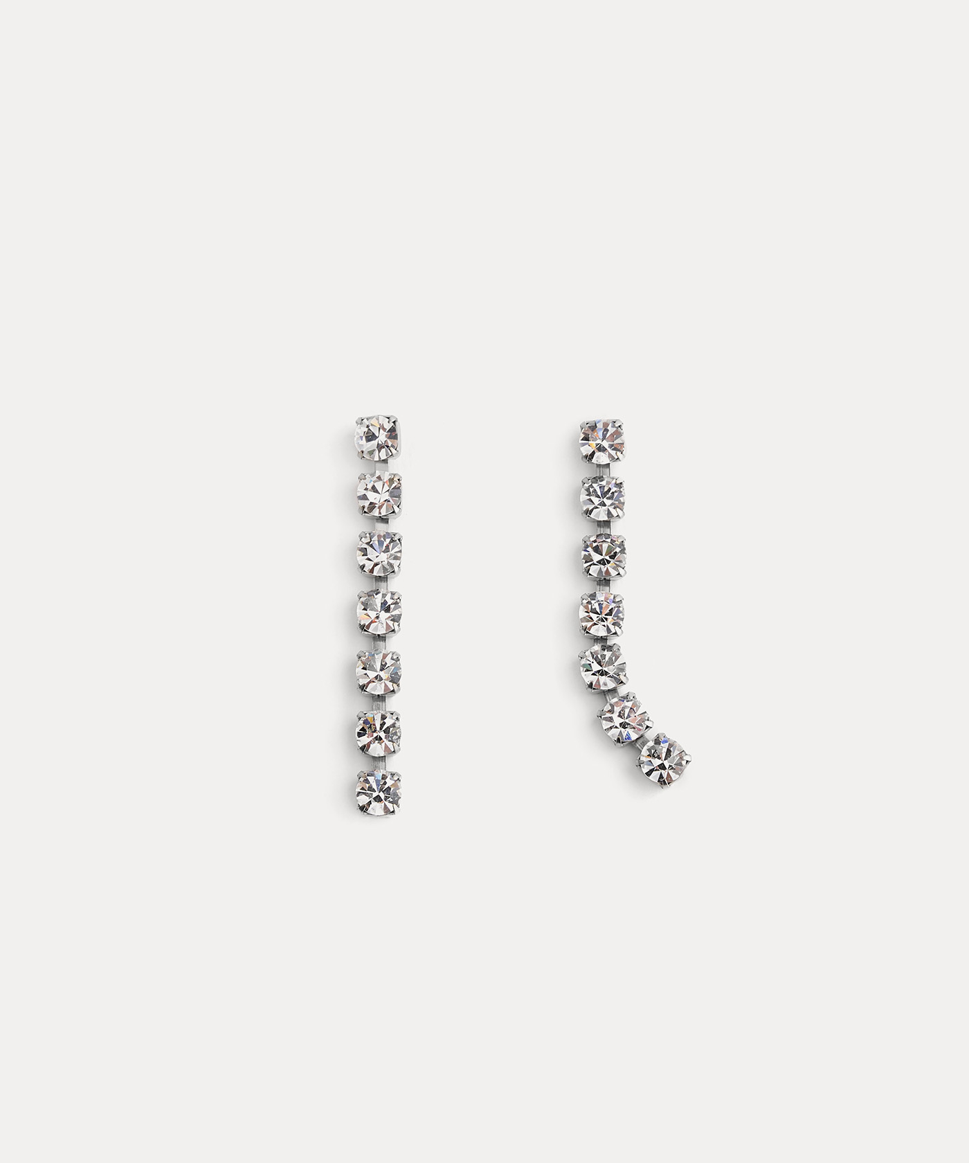 boucles d'oreille pendantes avec cristaux | forte_forte