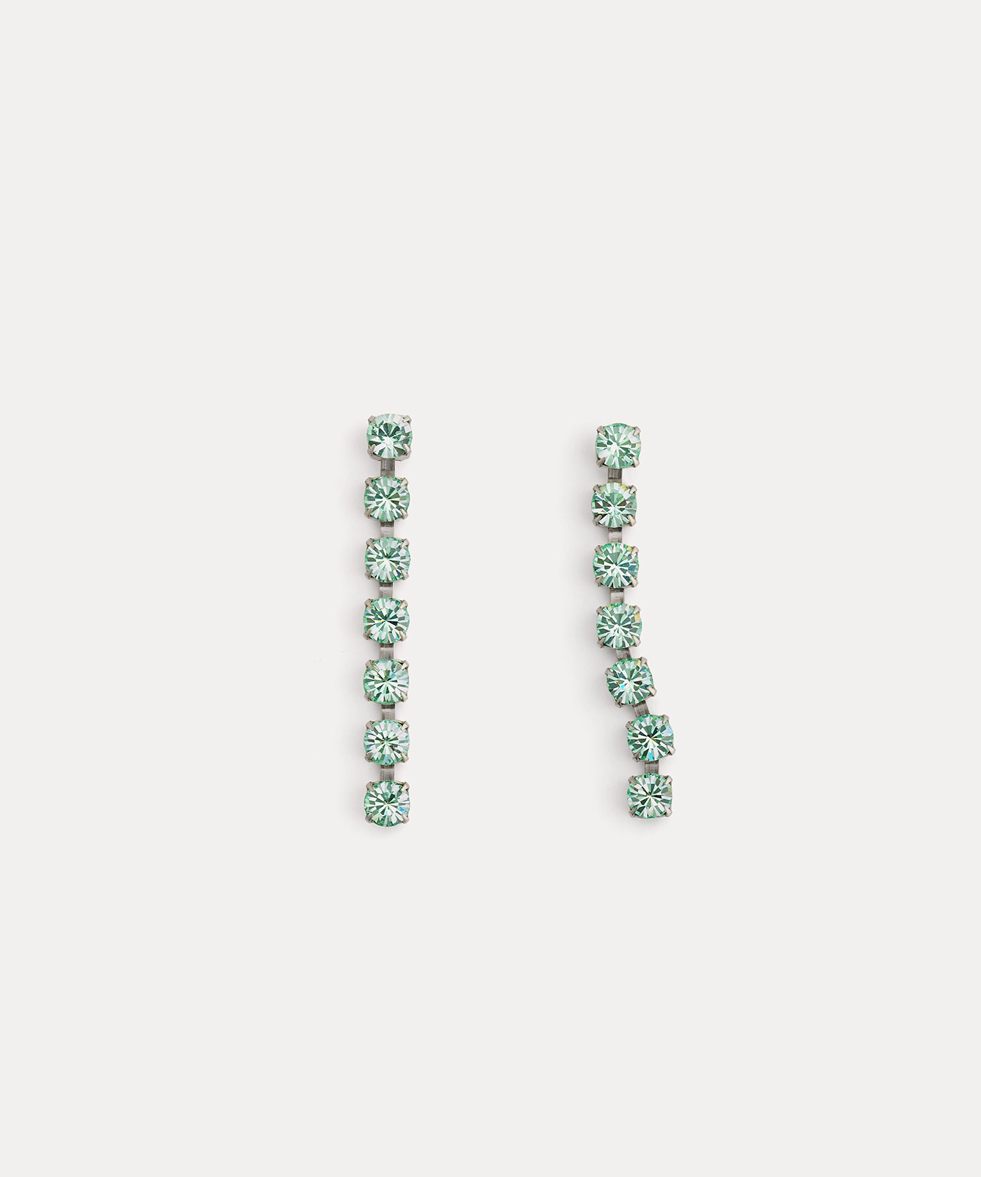 boucles d'oreille pendantes avec cristaux | forte_forte