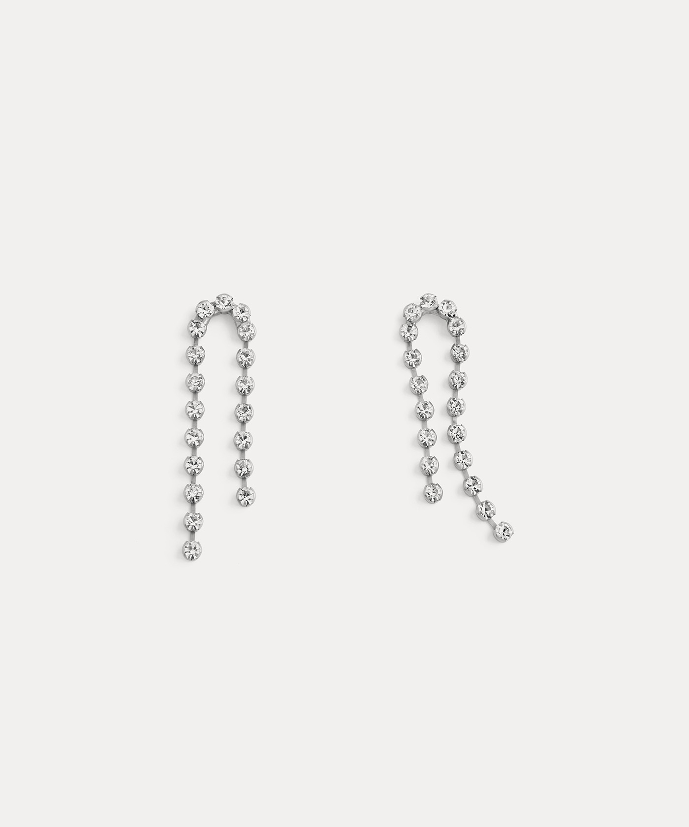 drop earrings with crystals | forte_forte