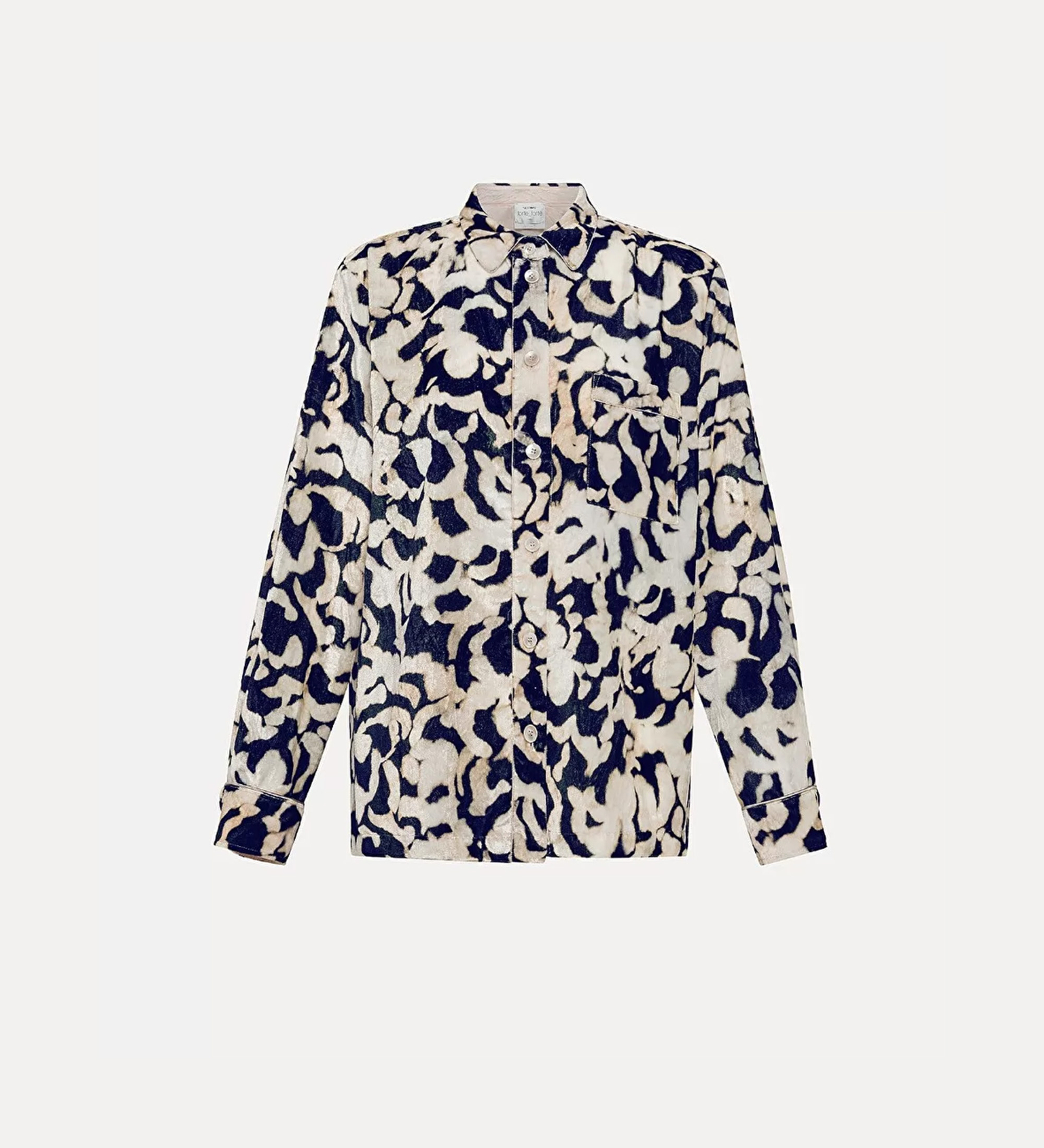 velvet "rose alchemy" shirt | forte_forte
