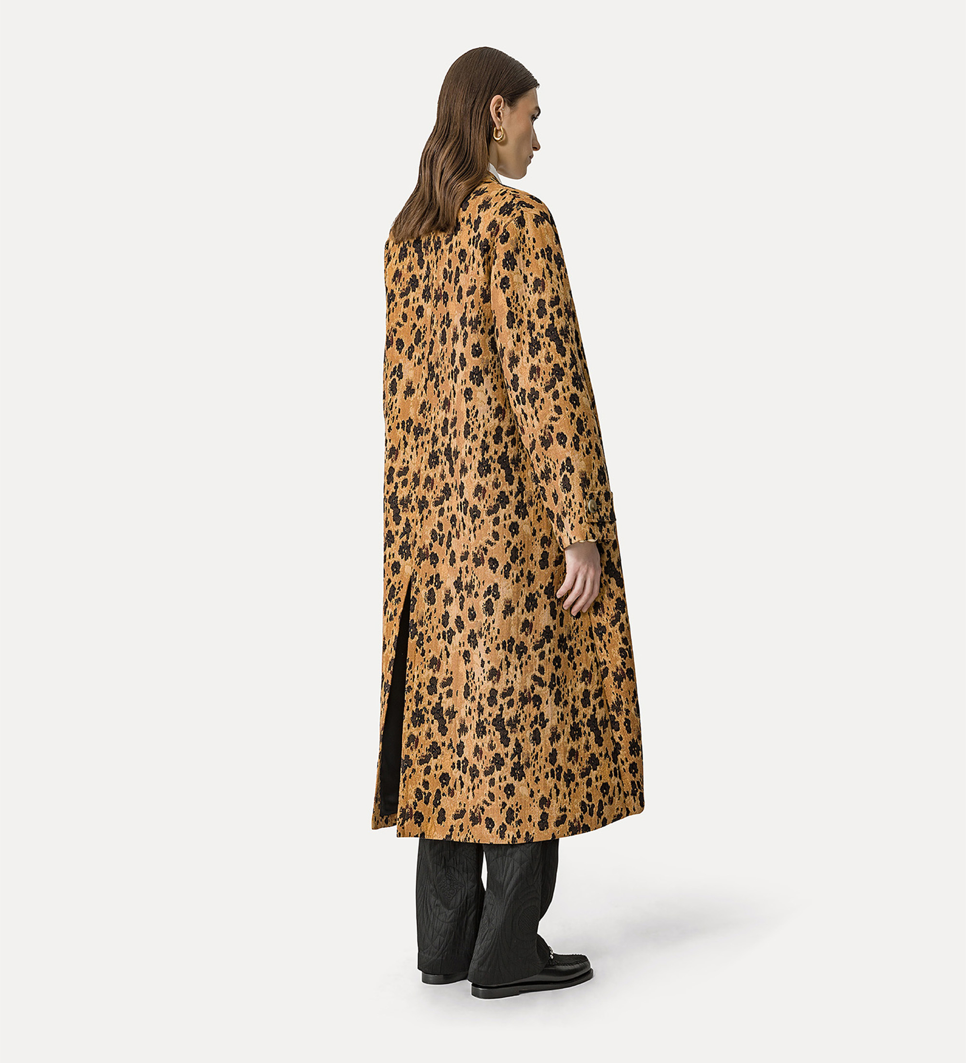 "les fleurs camou" jacquard coat | forte_forte