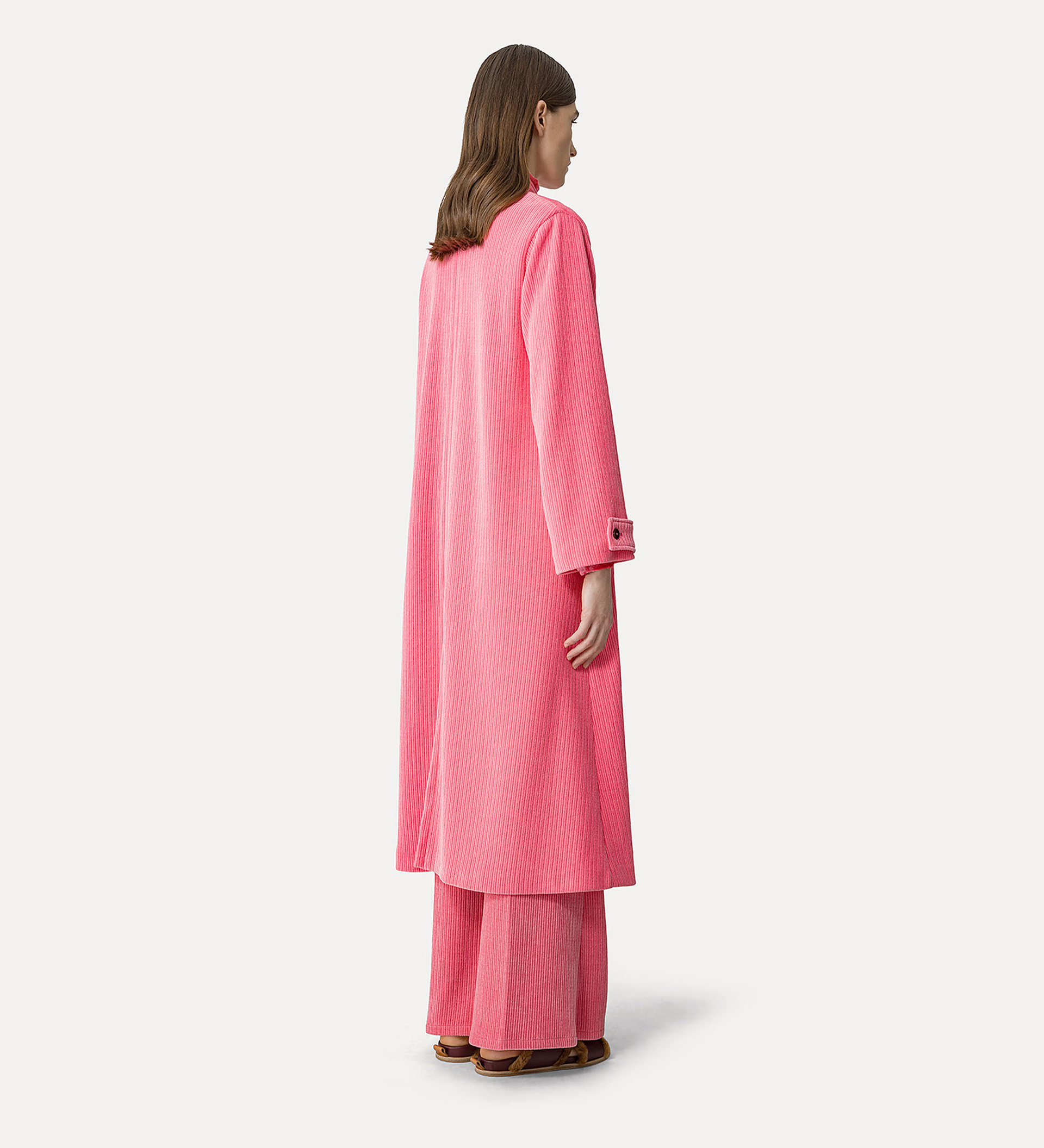 coat in corduroy–effect jersey | forte_forte