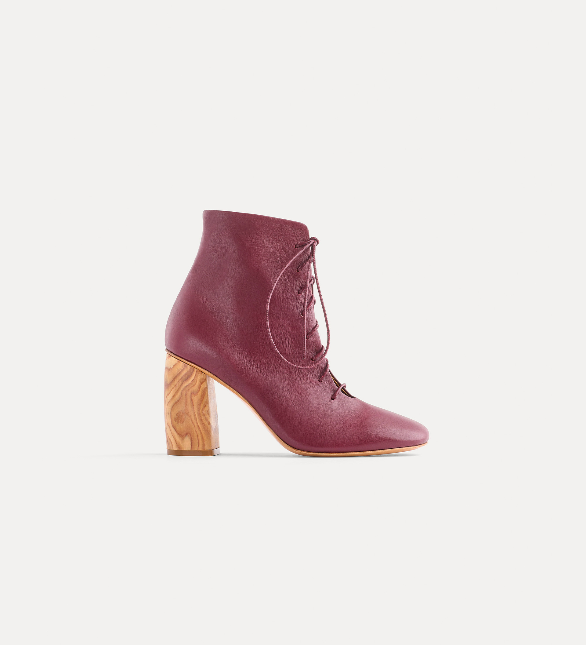 nappa ankle boot with laces | forte_forte