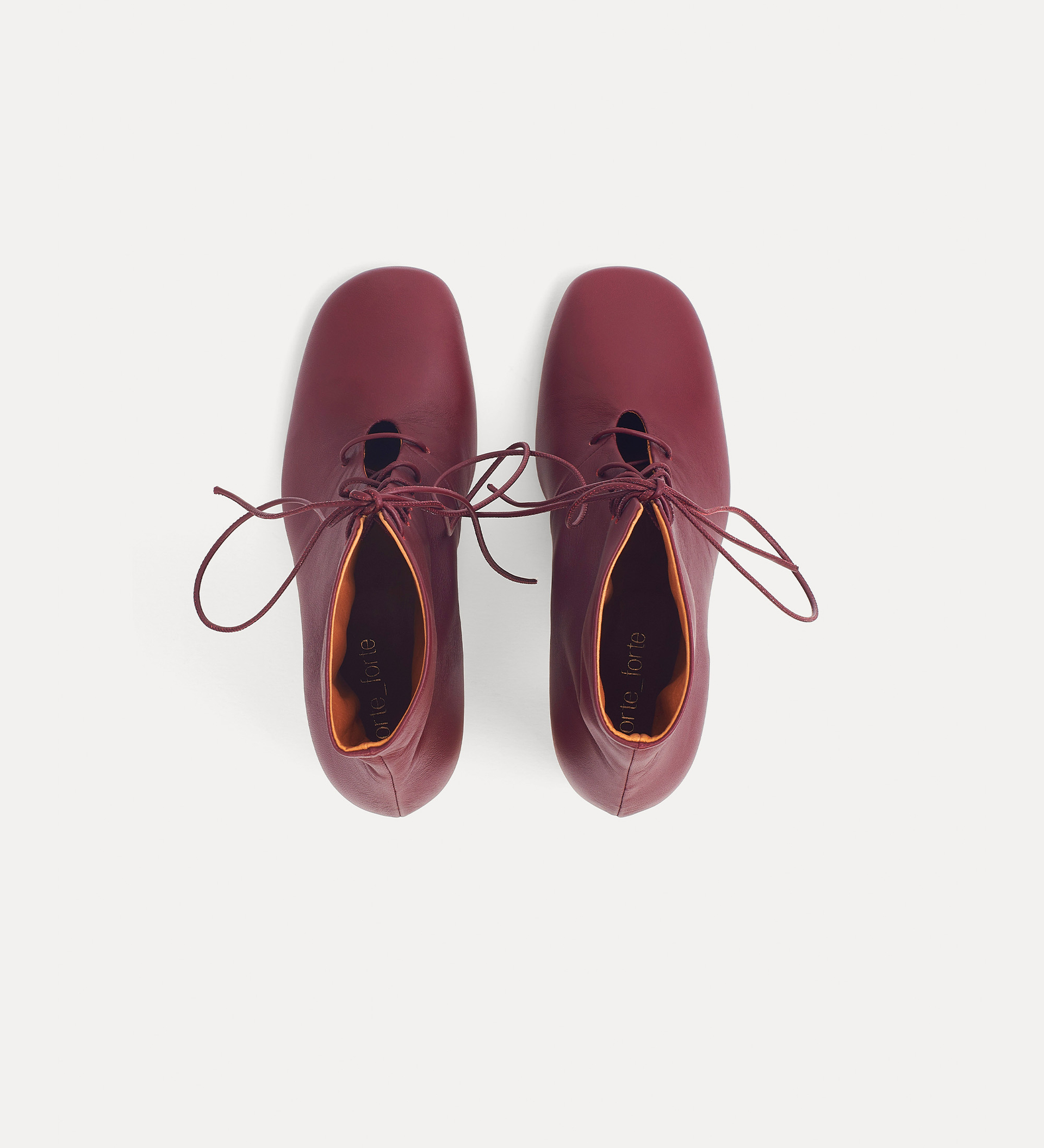 nappa ankle boot with laces | forte_forte
