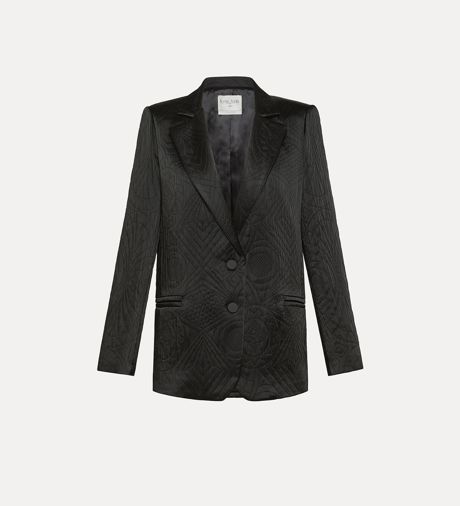 couture–style sartorial quilted jacket | forte_forte