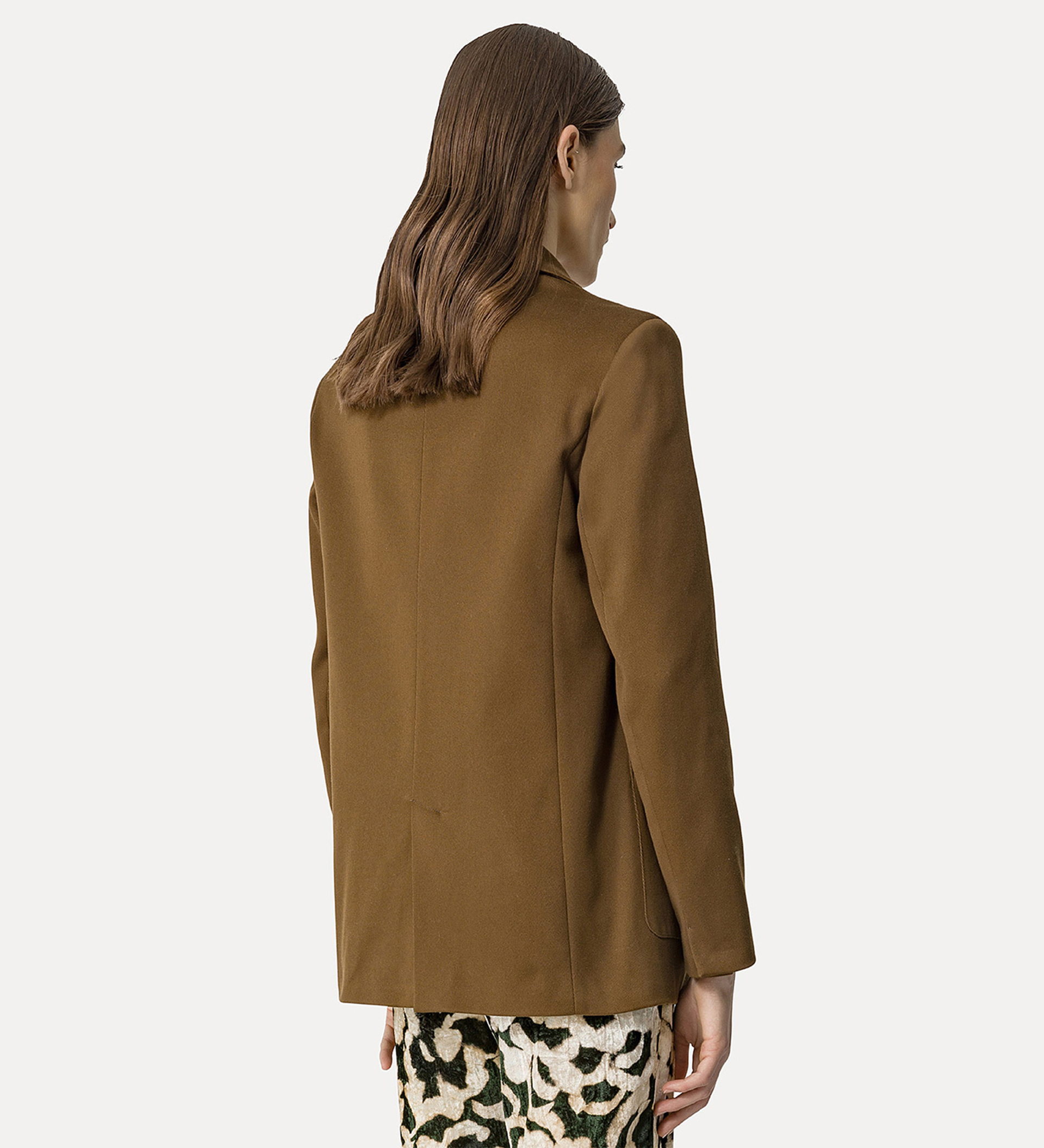 mannish jacket in cotton covert | forte_forte