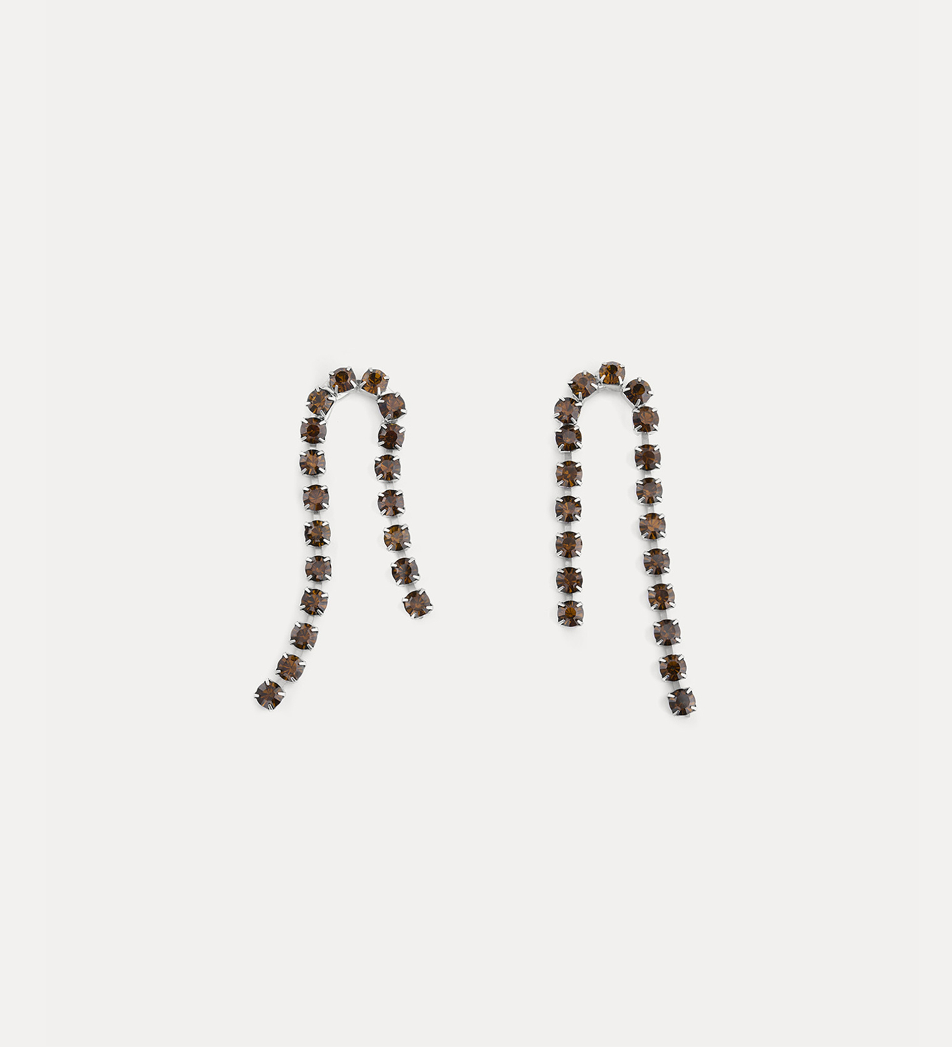 drop earrings with crystals | forte_forte