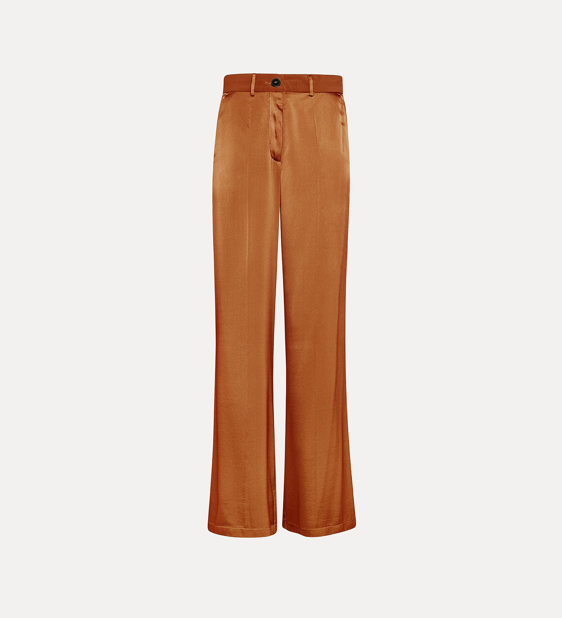 tailored trousers in stretch silk satin | forte_forte