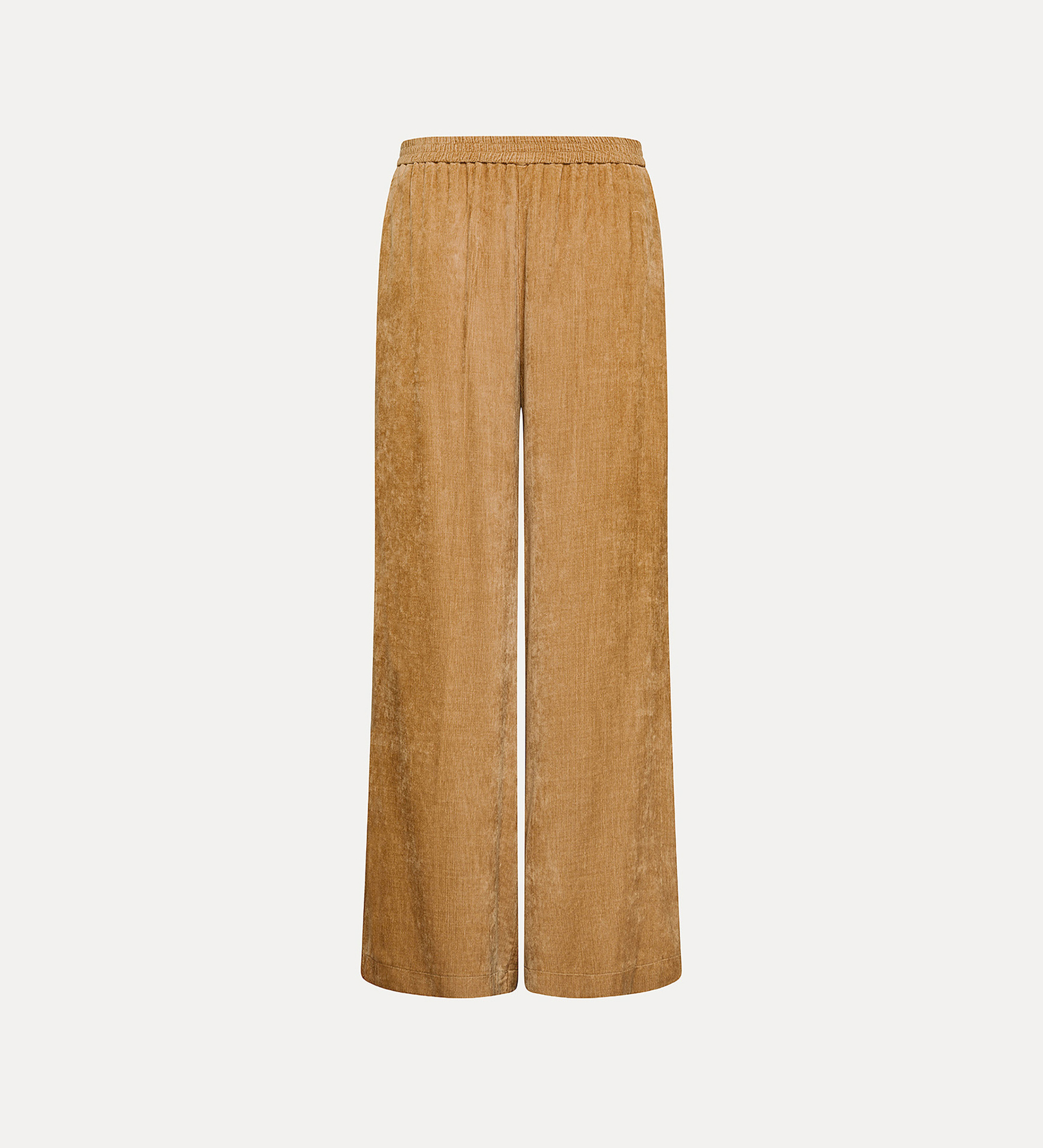 palazzo pants in fine matte needlecord velvet | forte_forte