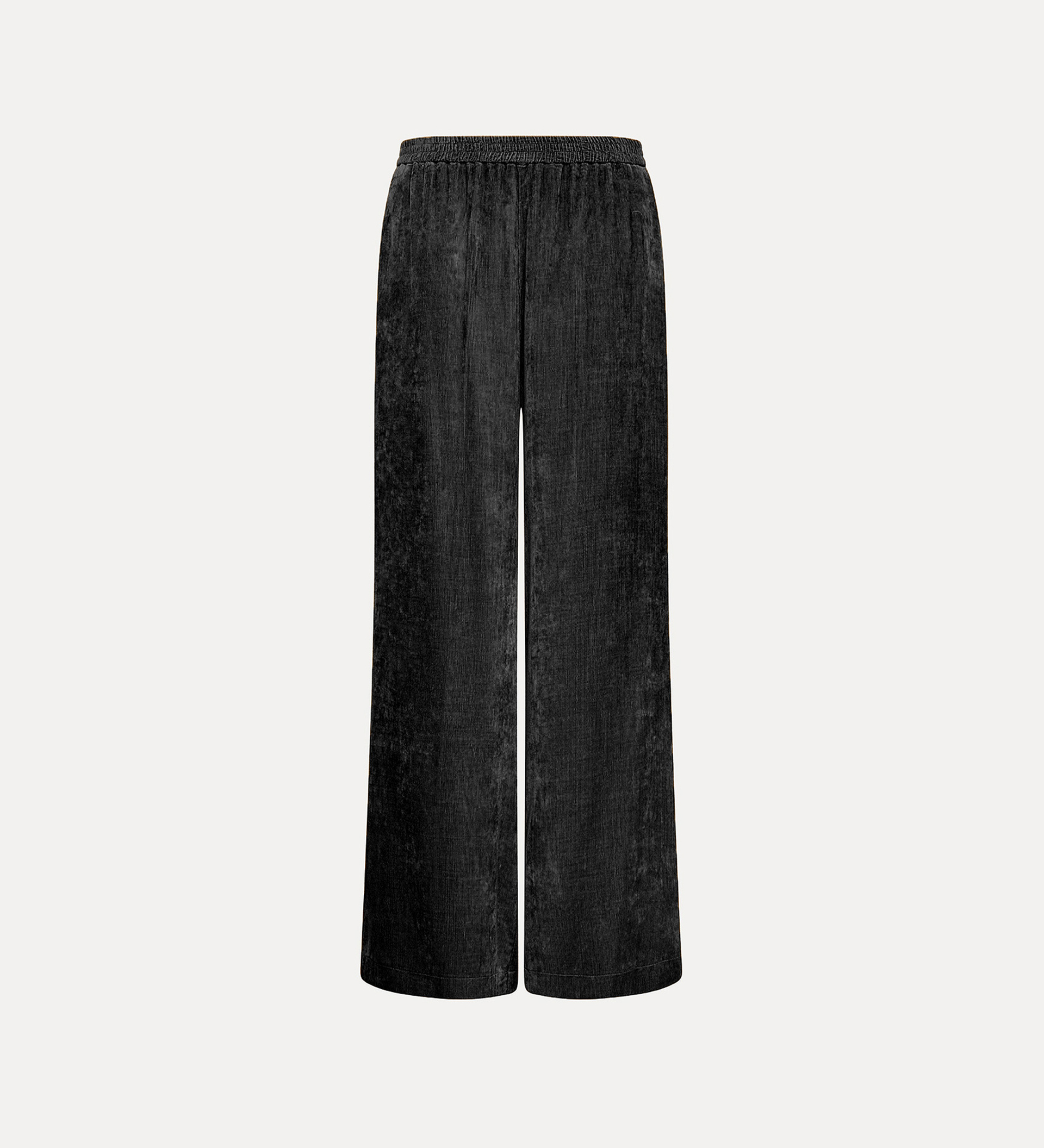 pantalone palazzo in velluto matte duemila righe | forte_forte