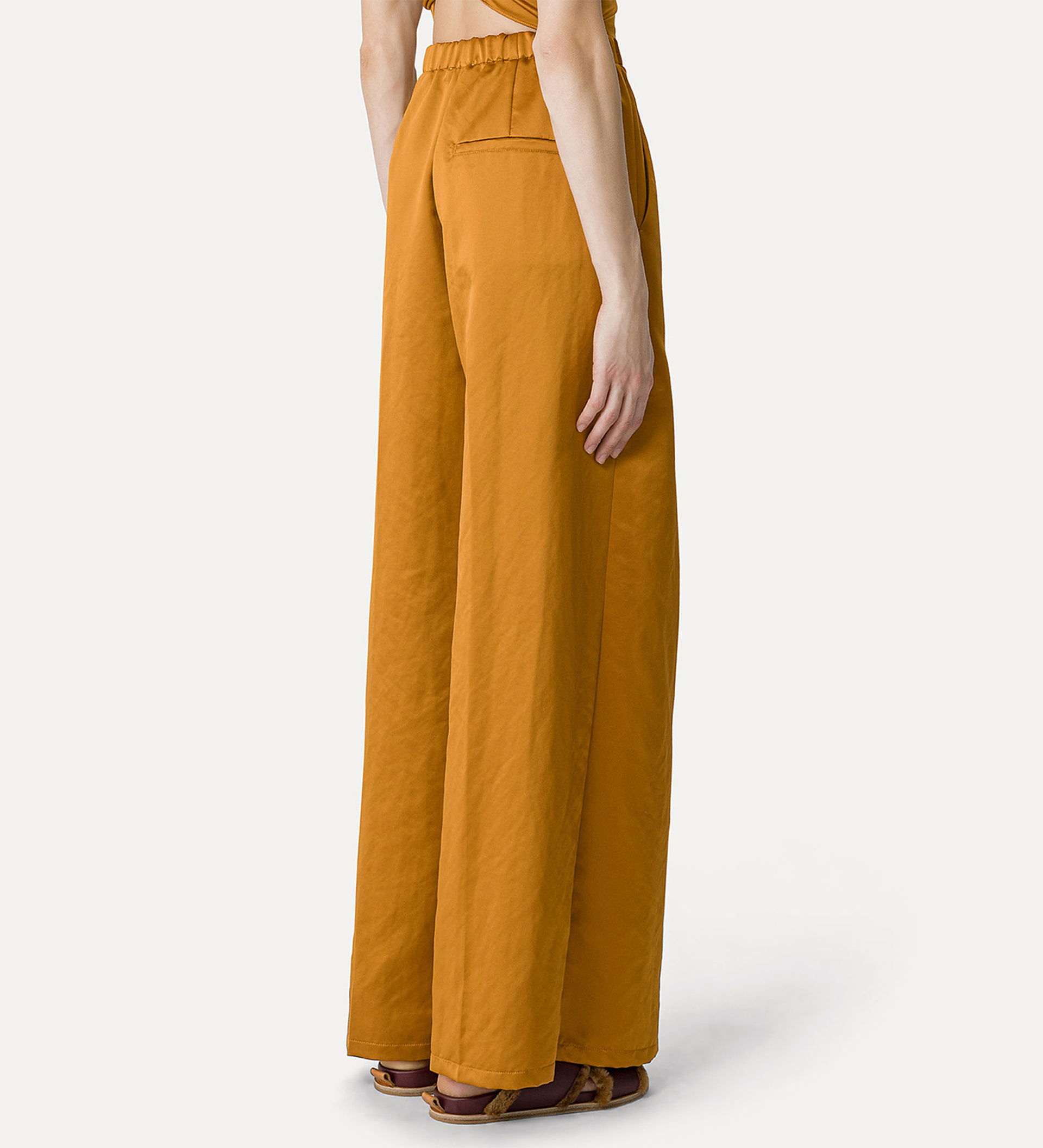 palazzo pants in contemporary duchesse | forte_forte