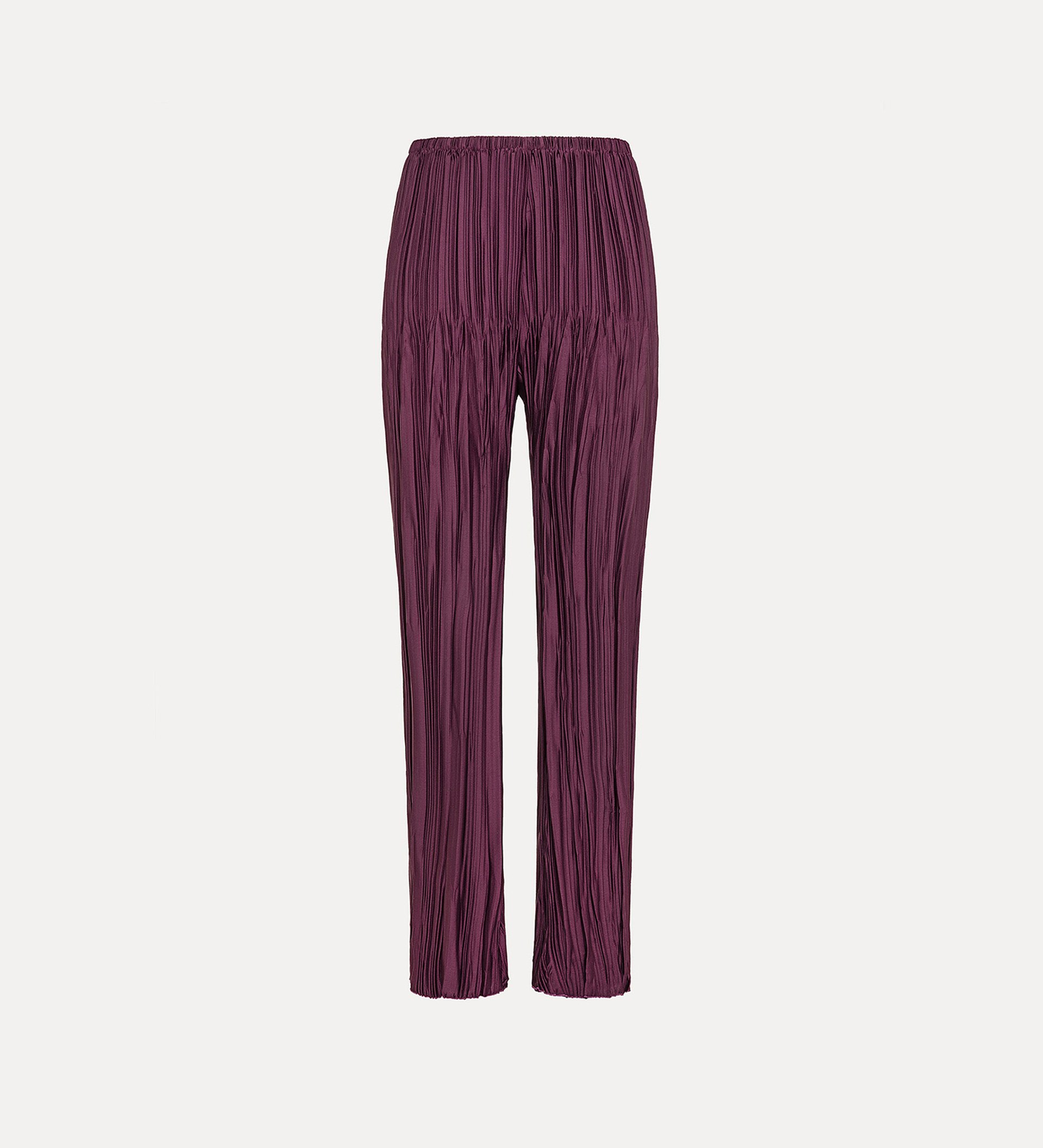 pantalone in crêpe plissé | forte_forte