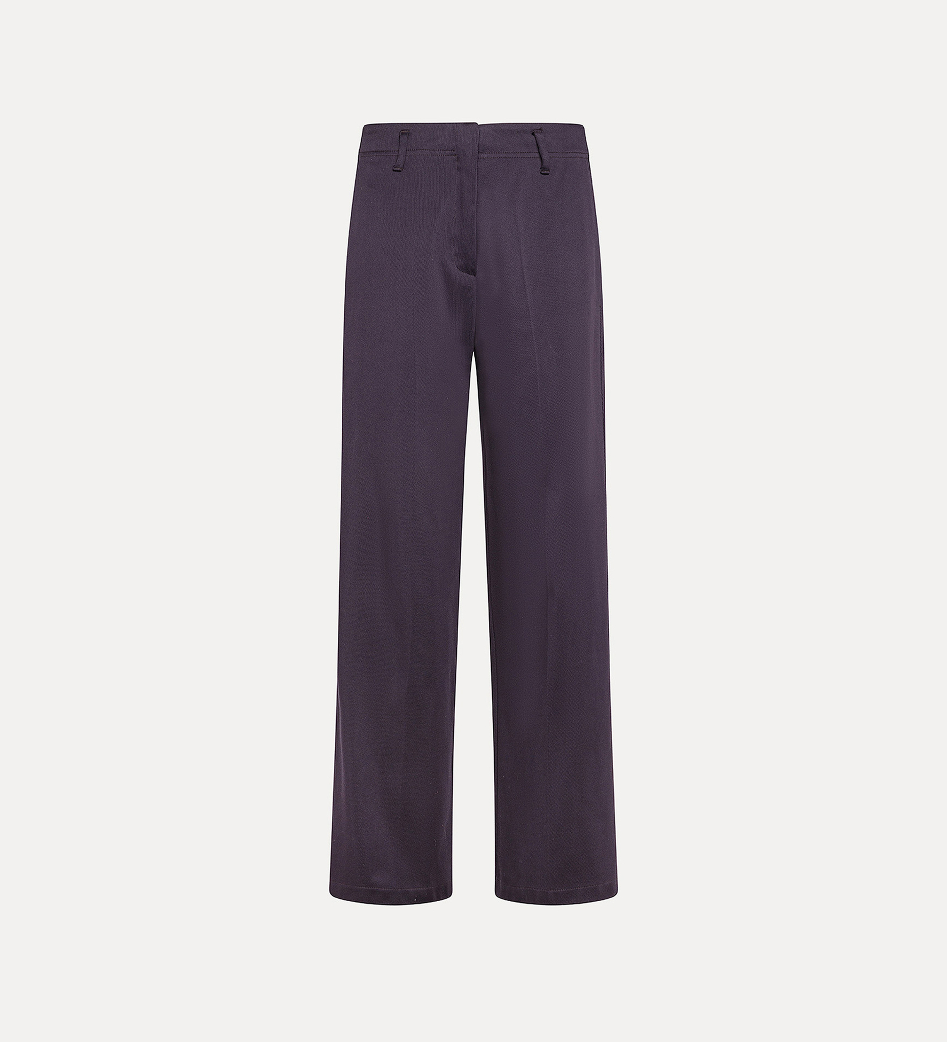 pantalone straight leg in cover di cotone | forte_forte