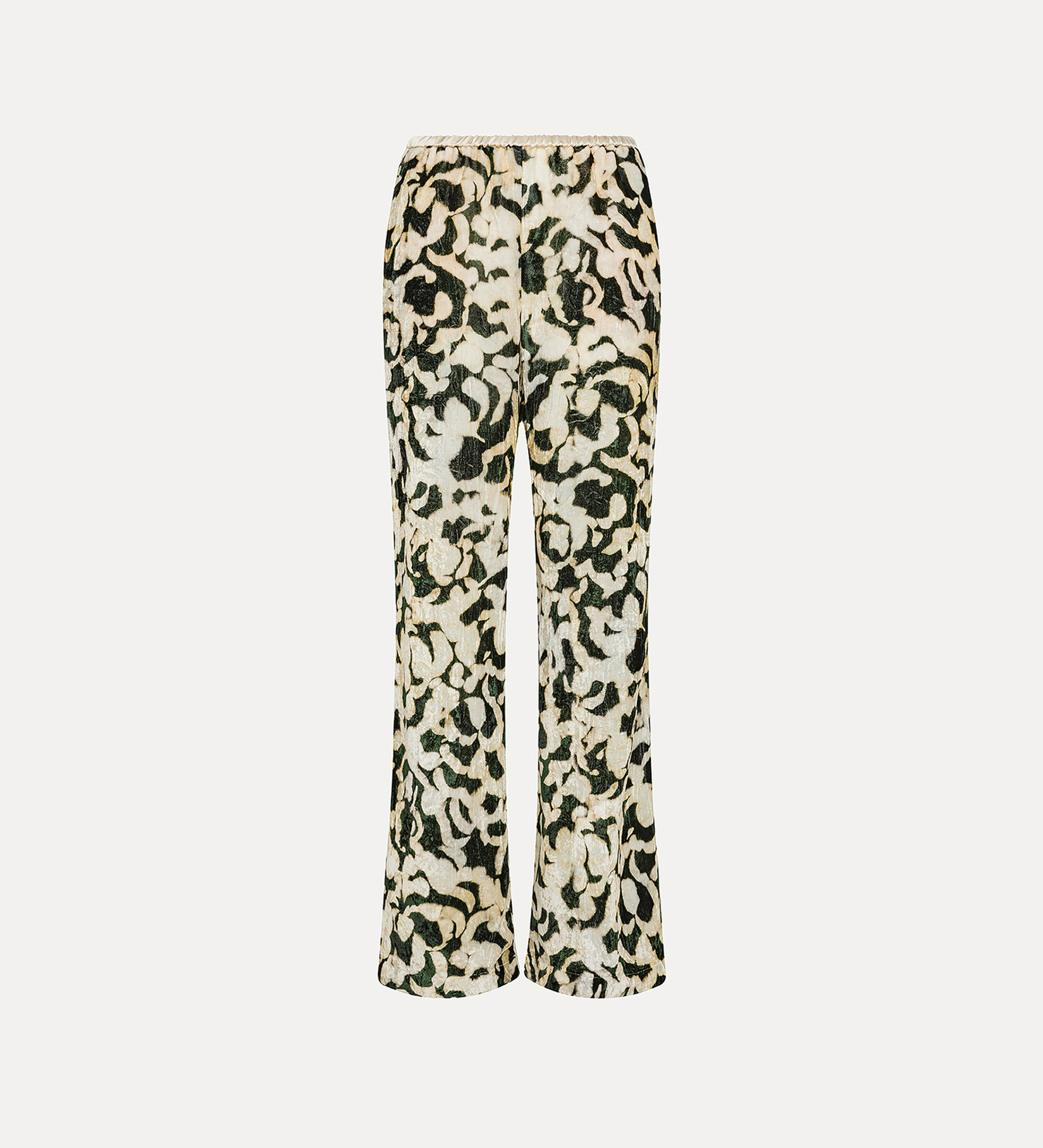 velvet "rose alchemy" flared trousers | forte_forte