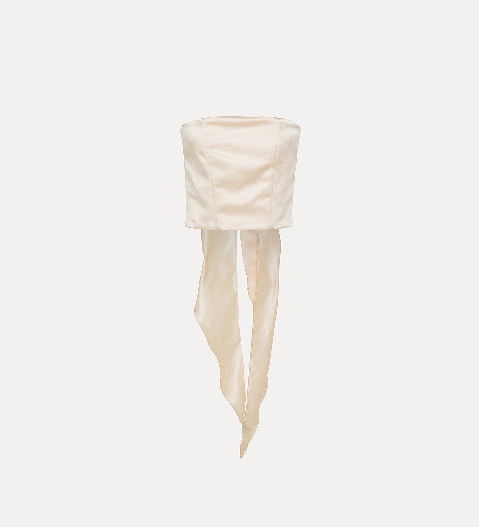 bustier con fusciacca in contemporary duchesse | forte_forte