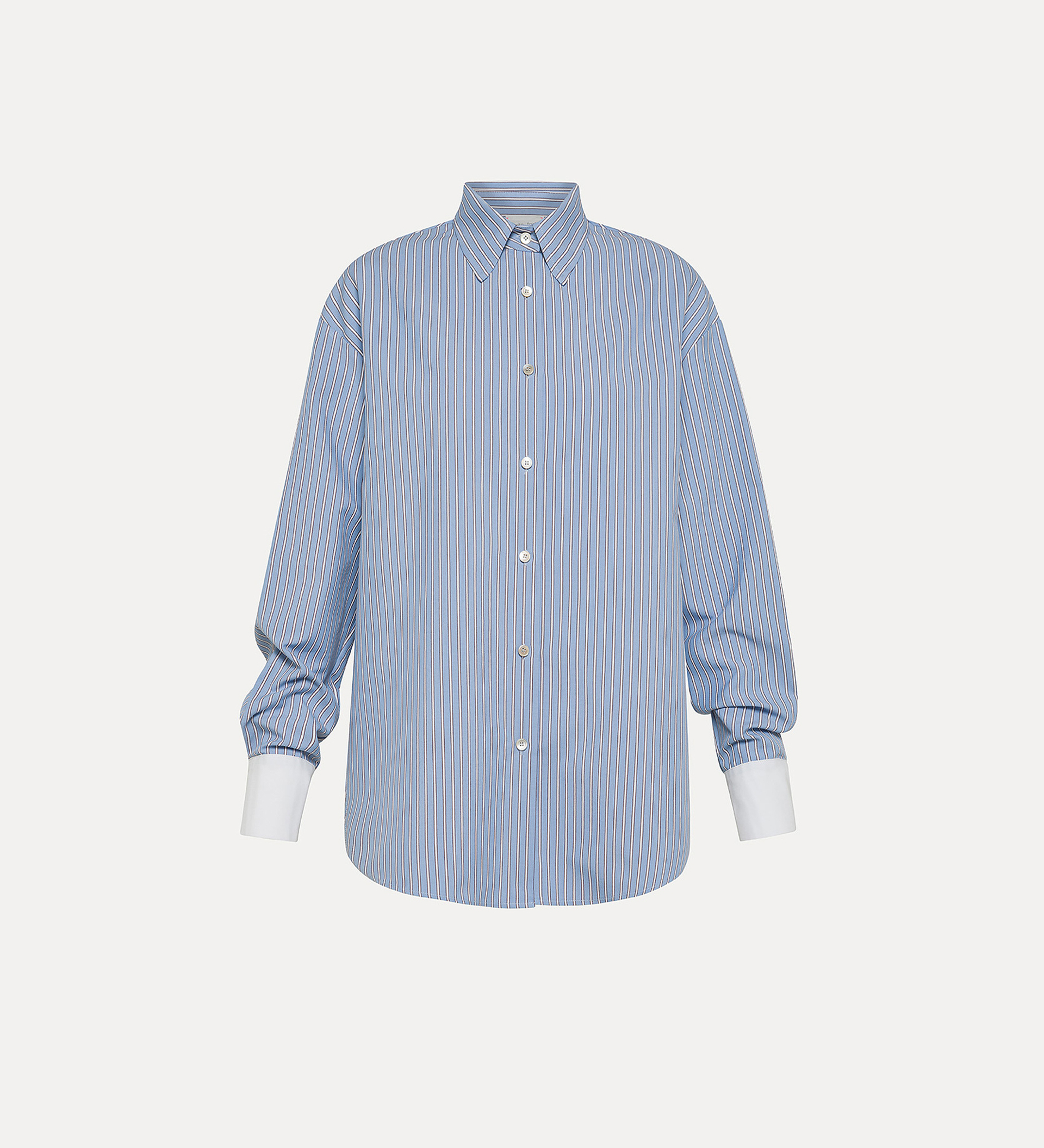 camicia maschile in riga oxford di cotone | forte_forte