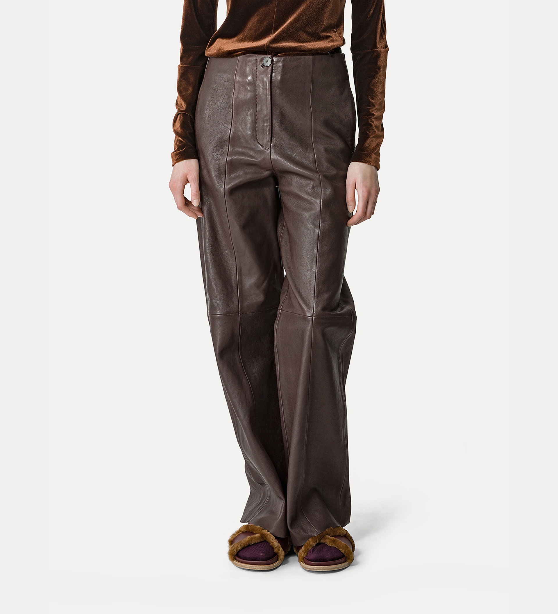 nappa trousers | forte_forte