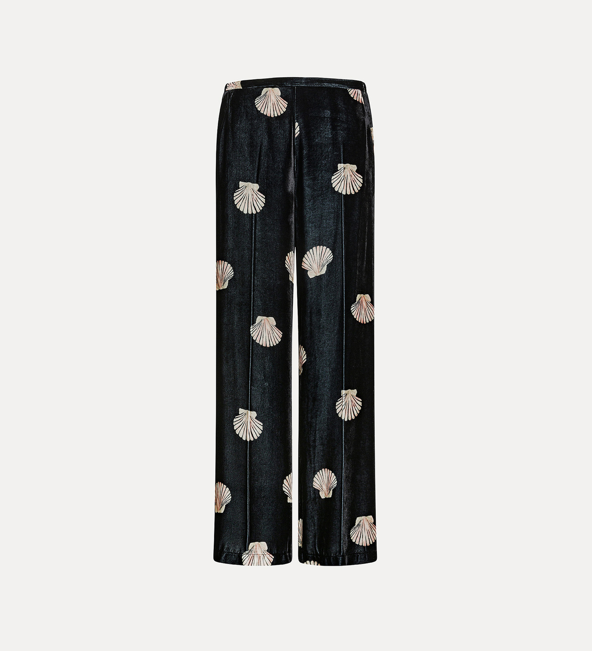 “mother of pearl” trousers in velvet | forte_forte