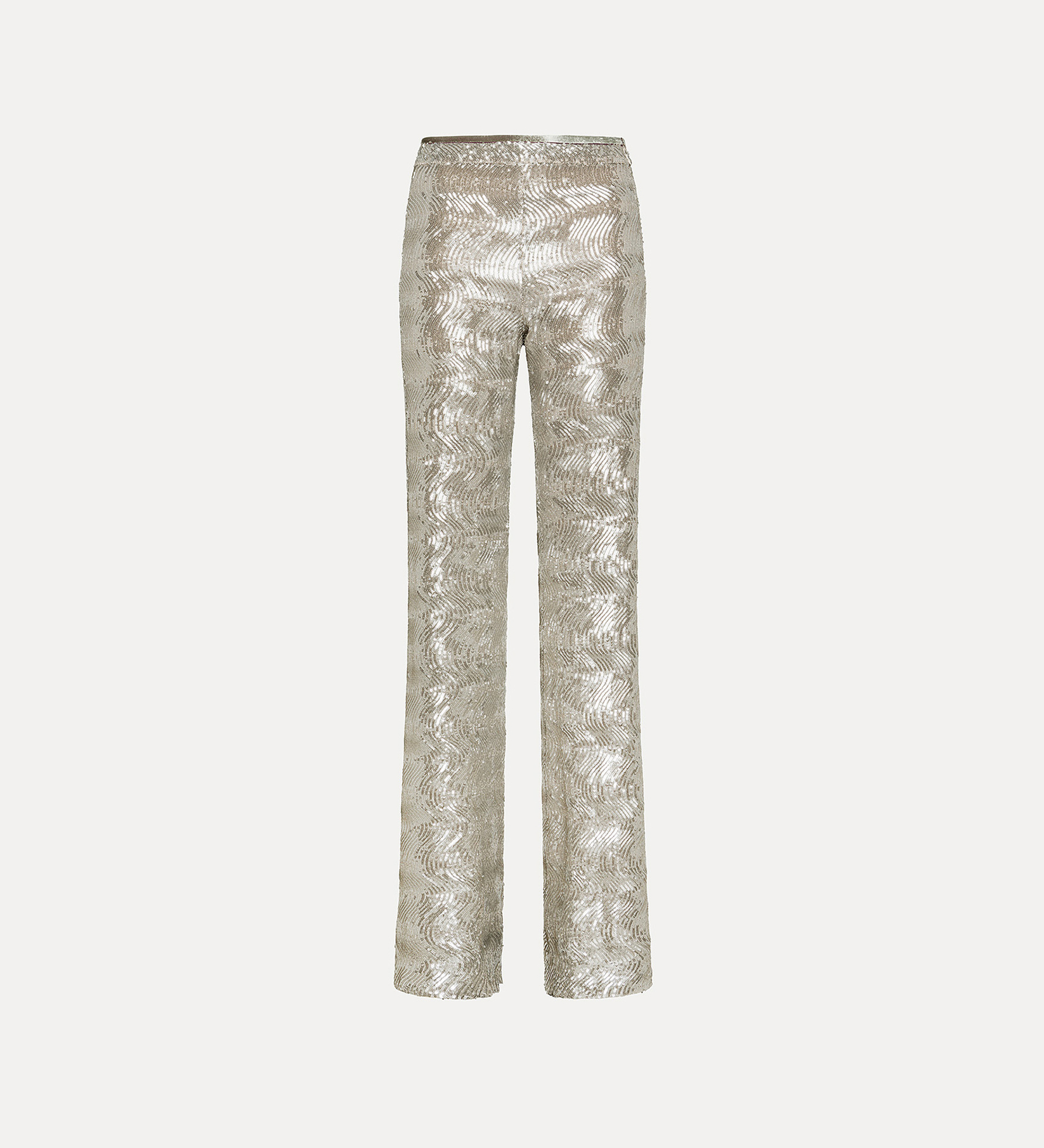 sequinned “la danza del mare” flared trousers | forte_forte