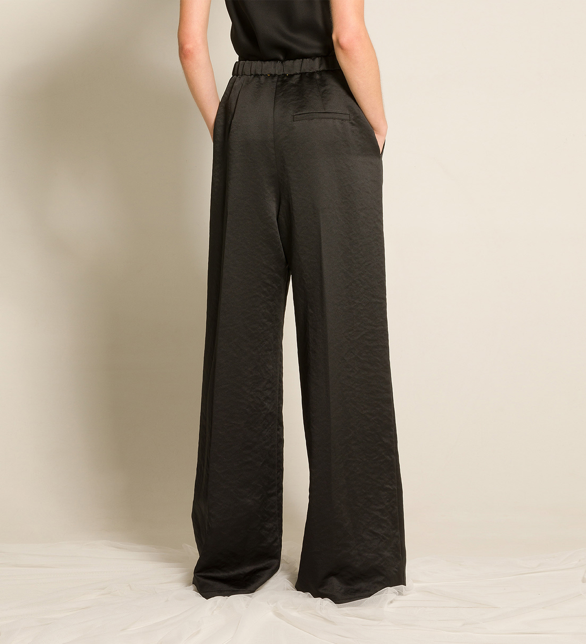 palazzo pants in contemporary duchesse | forte_forte
