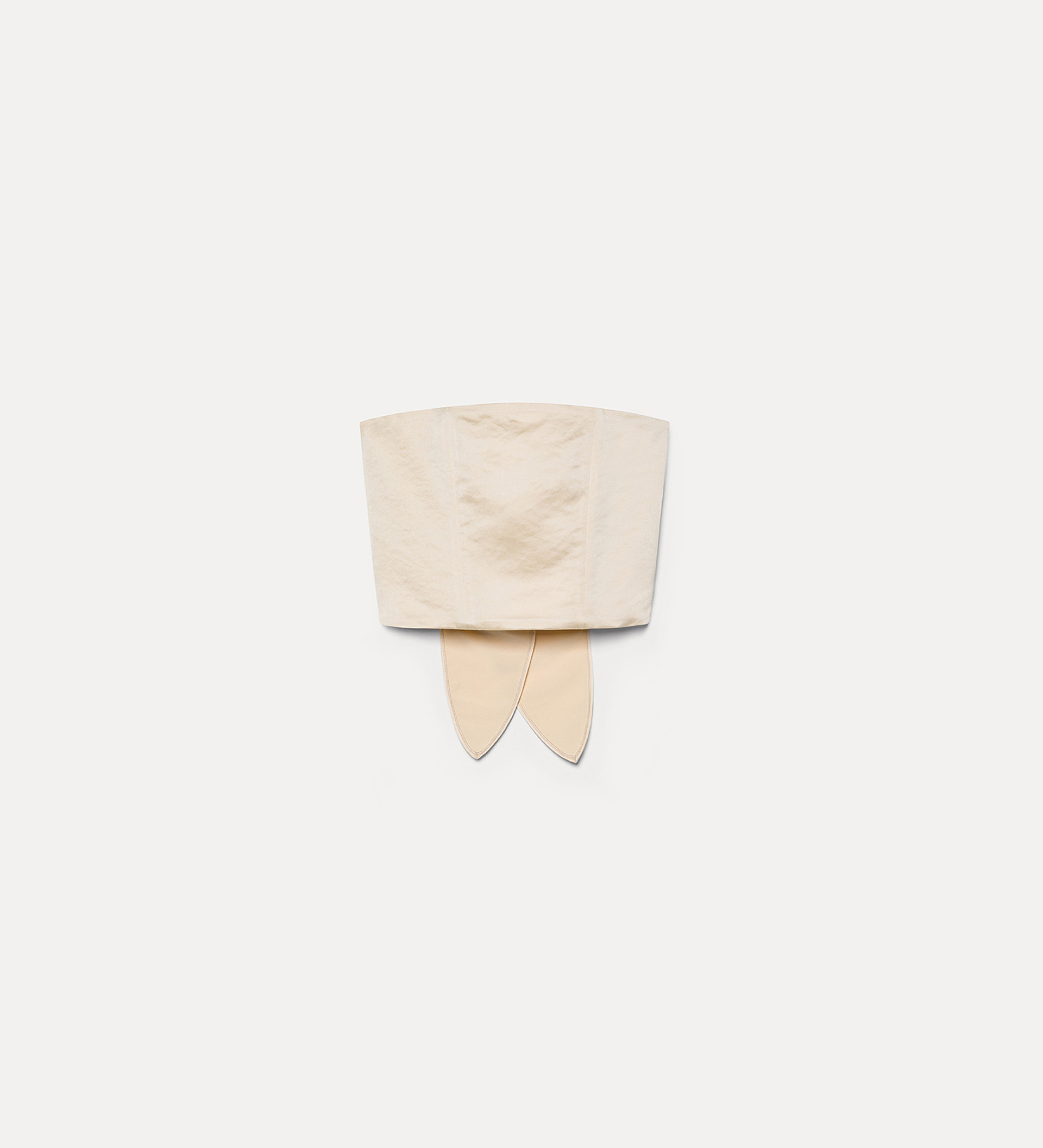 le bustier avec ceinture en duchesse contemporaine | forte_forte