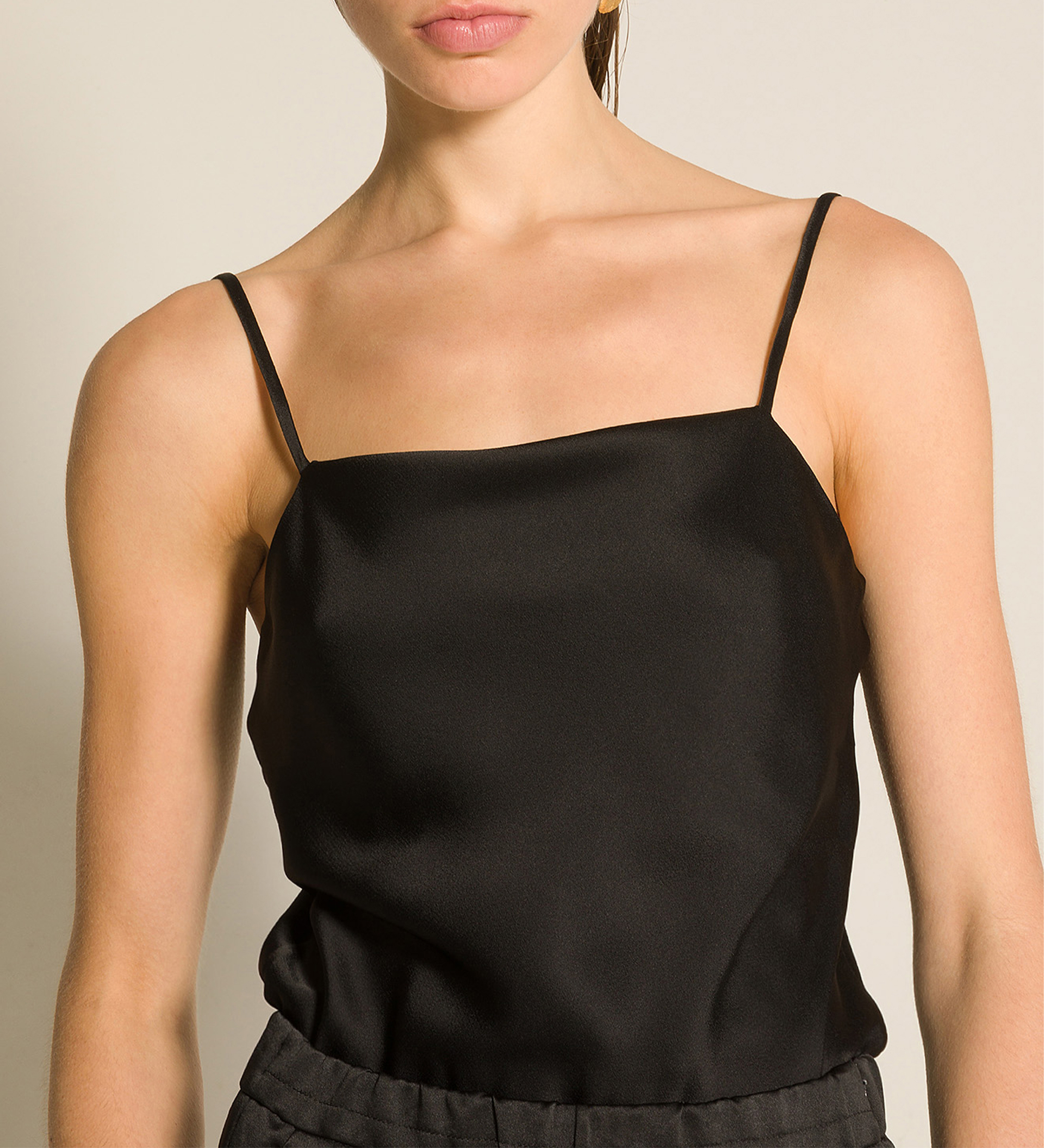 le top en satin enver | forte_forte