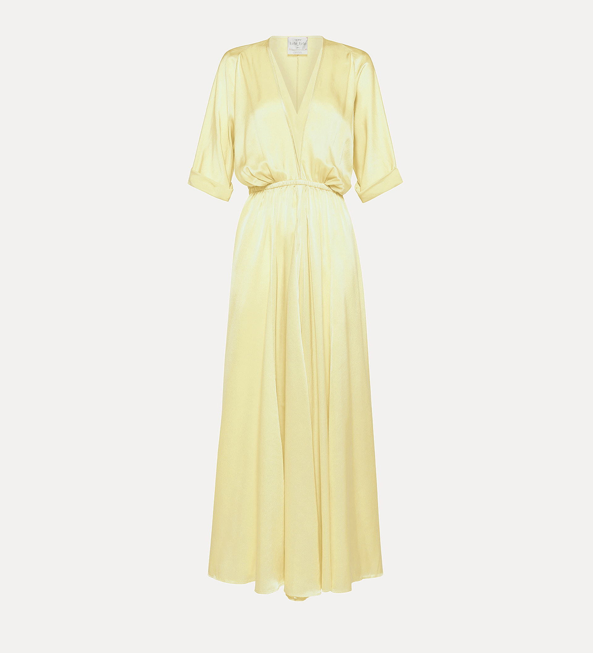 elegant half–sleeve dress | forte_forte