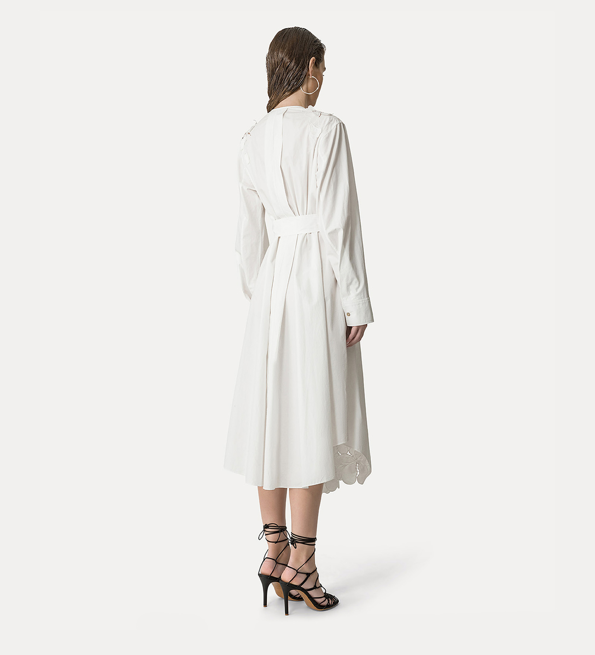 robe en popeline de coton | forte_forte