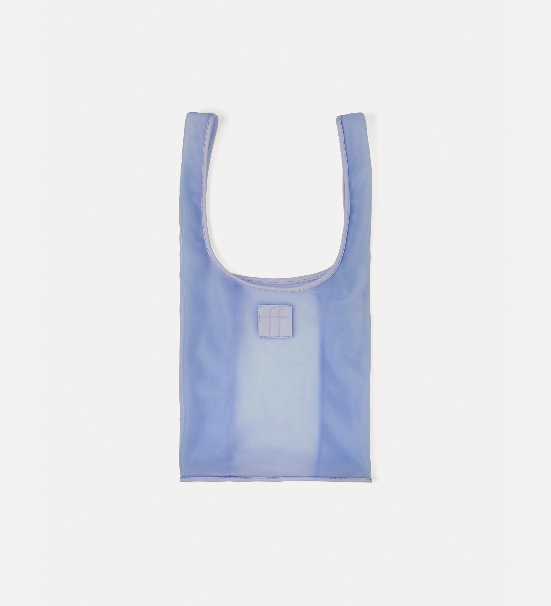 borsa in tulle azzurro | forte_forte