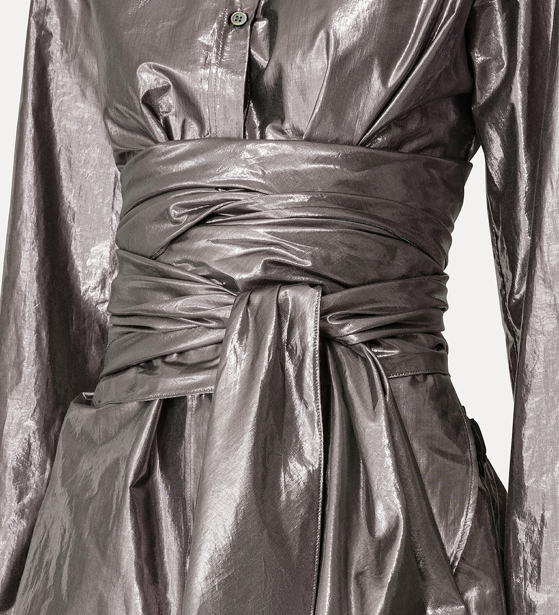 shirt with sash | forte_forte