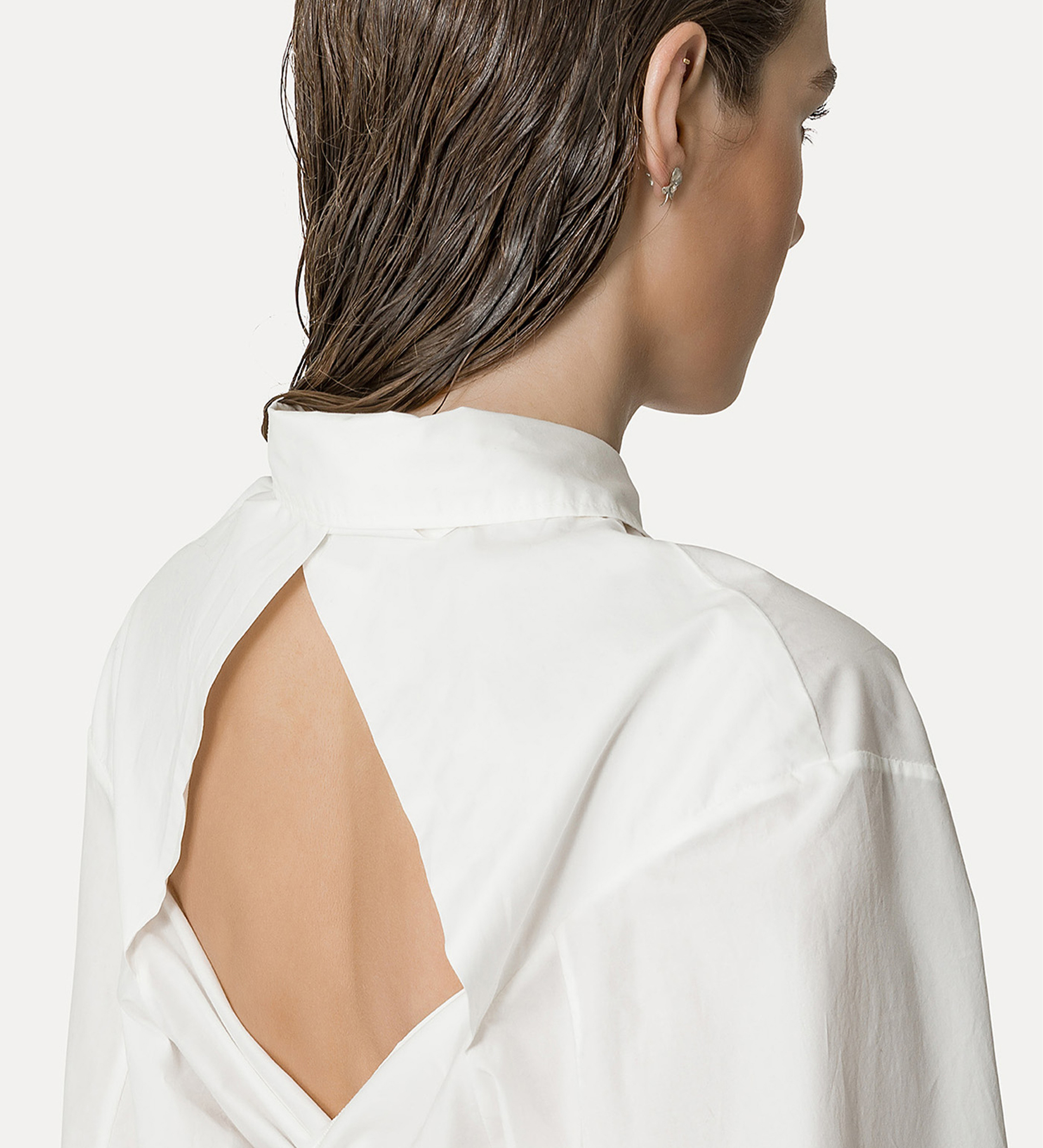 shirt with cummerbund | forte_forte