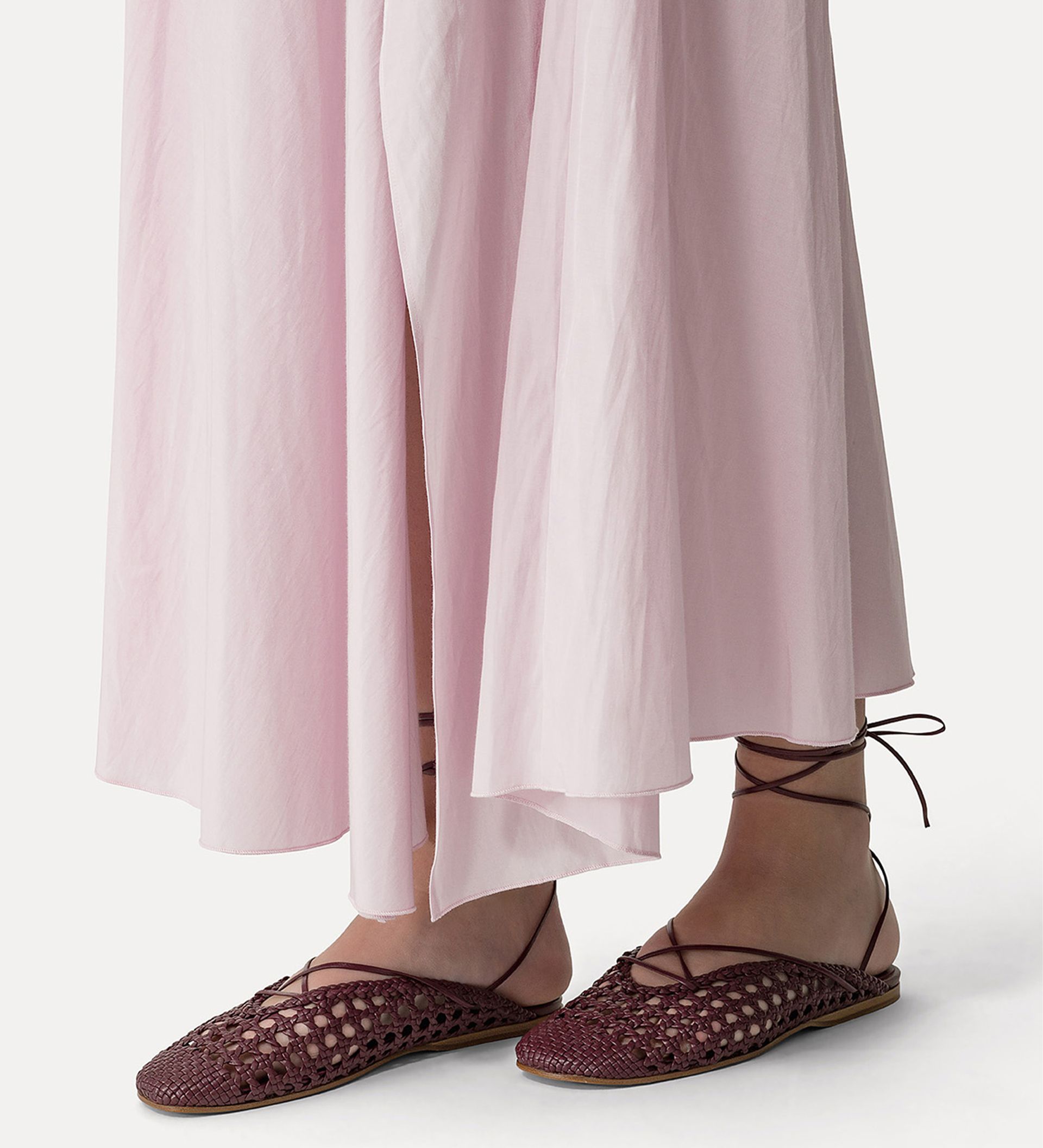 woven backless slipper | forte_forte