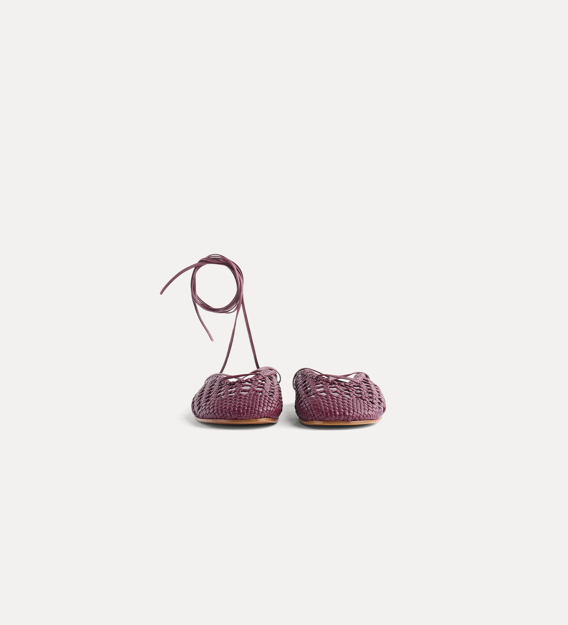 woven backless slipper | forte_forte