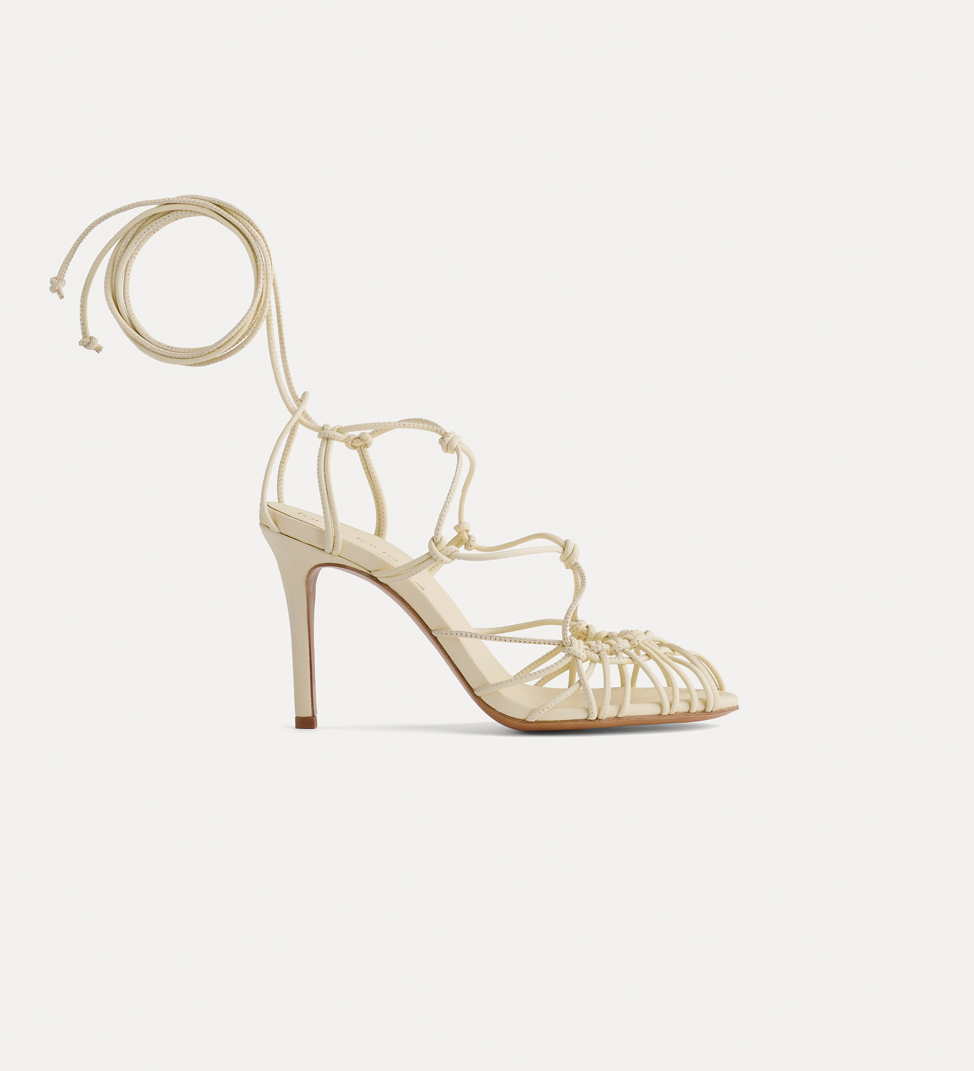 sandals with a slender heel | forte_forte